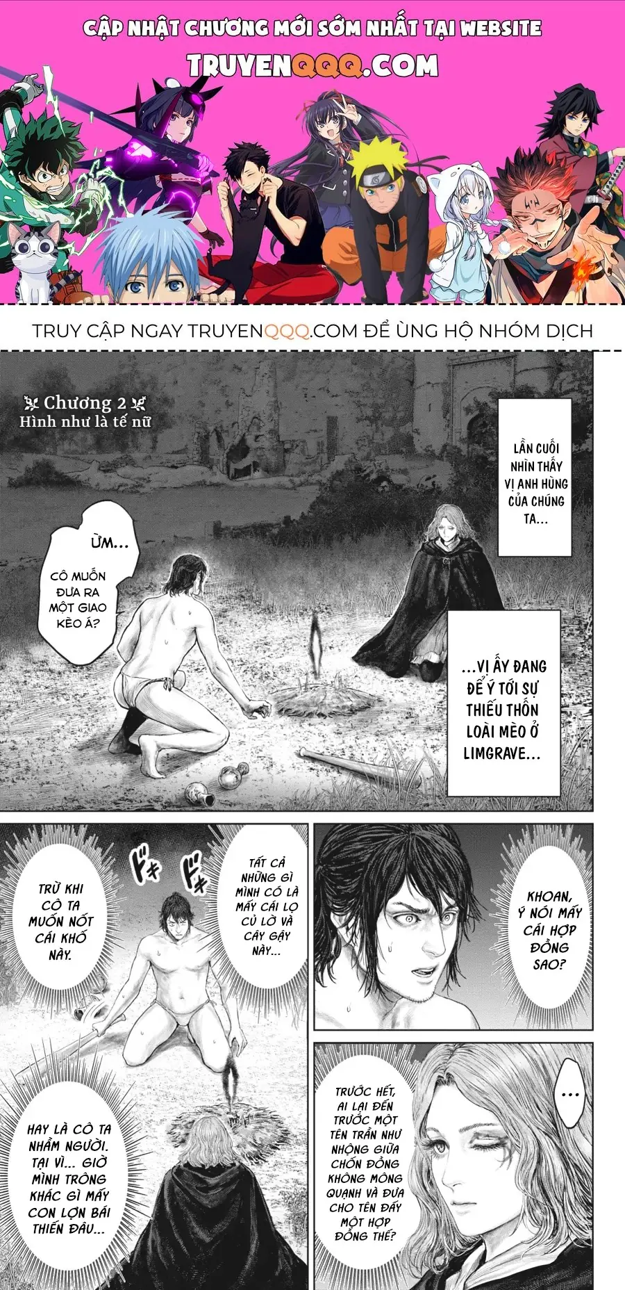 Elden Ring: Con Đường Tới Hoàng Kim Thụ Chapter 2 - Trang 2
