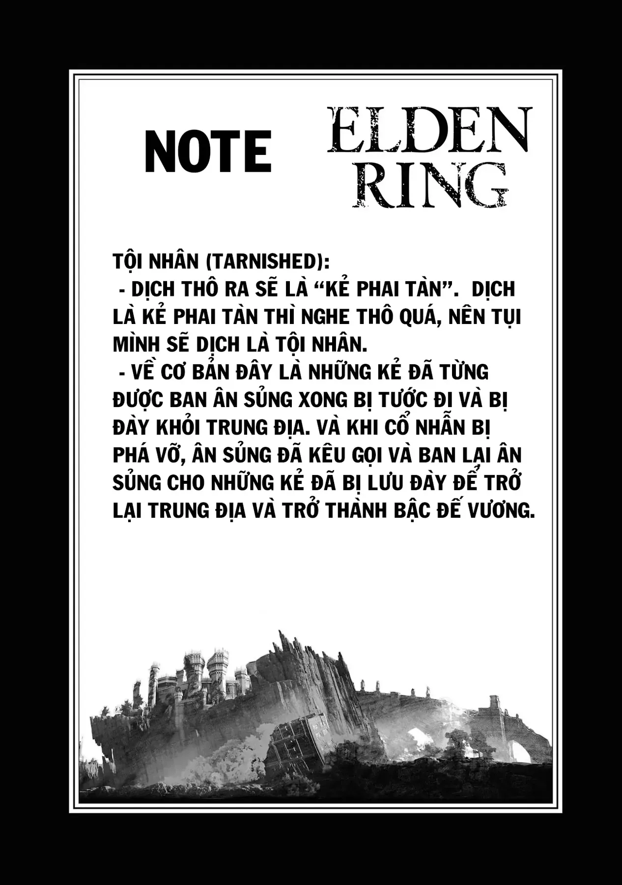 Elden Ring: Con Đường Tới Hoàng Kim Thụ Chapter 2 - Trang 21