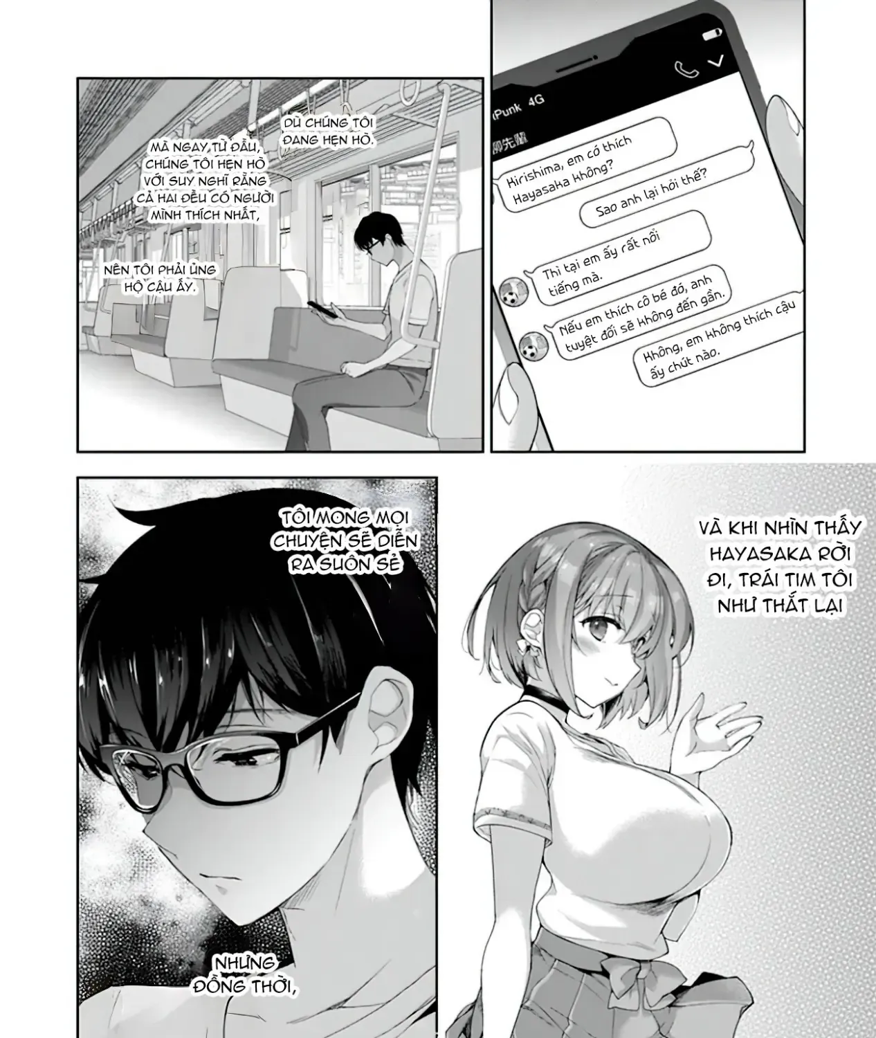 Em Sẵn Lòng Làm Bạn Gái Thứ Hai Chapter 3.2 - Trang 14