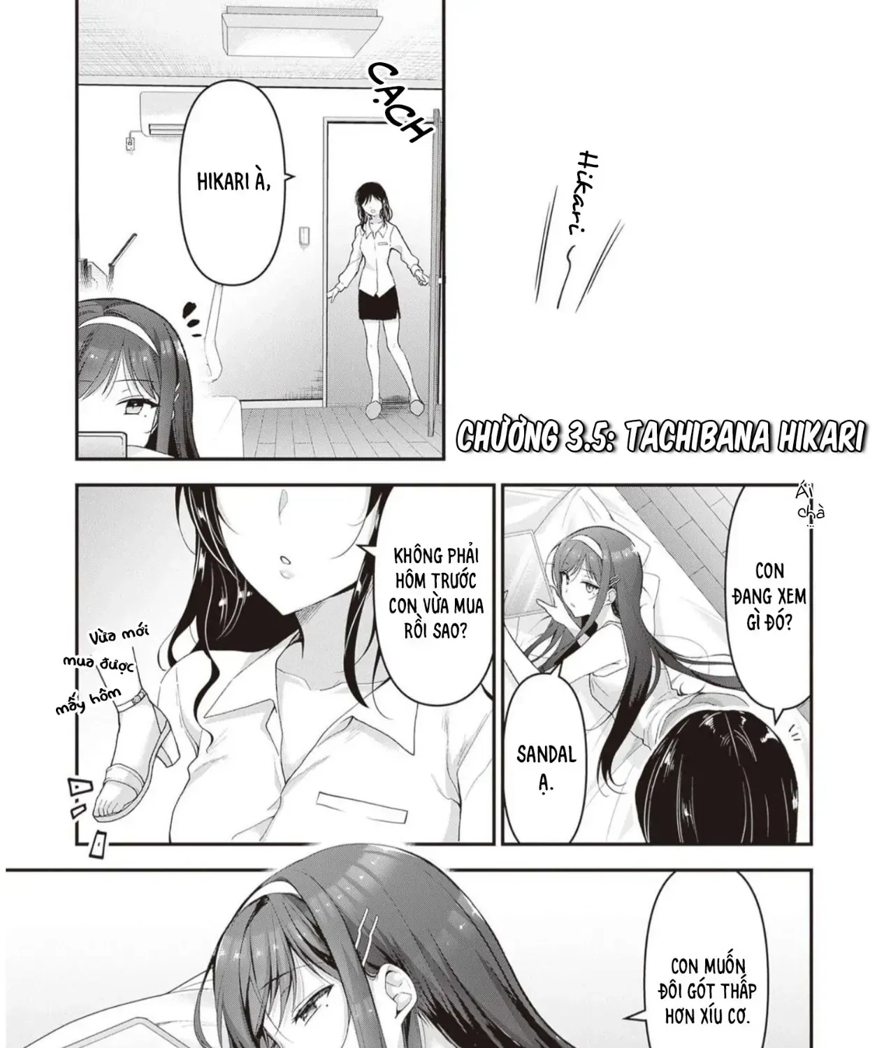 Em Sẵn Lòng Làm Bạn Gái Thứ Hai Chapter 3.5 - Trang 3