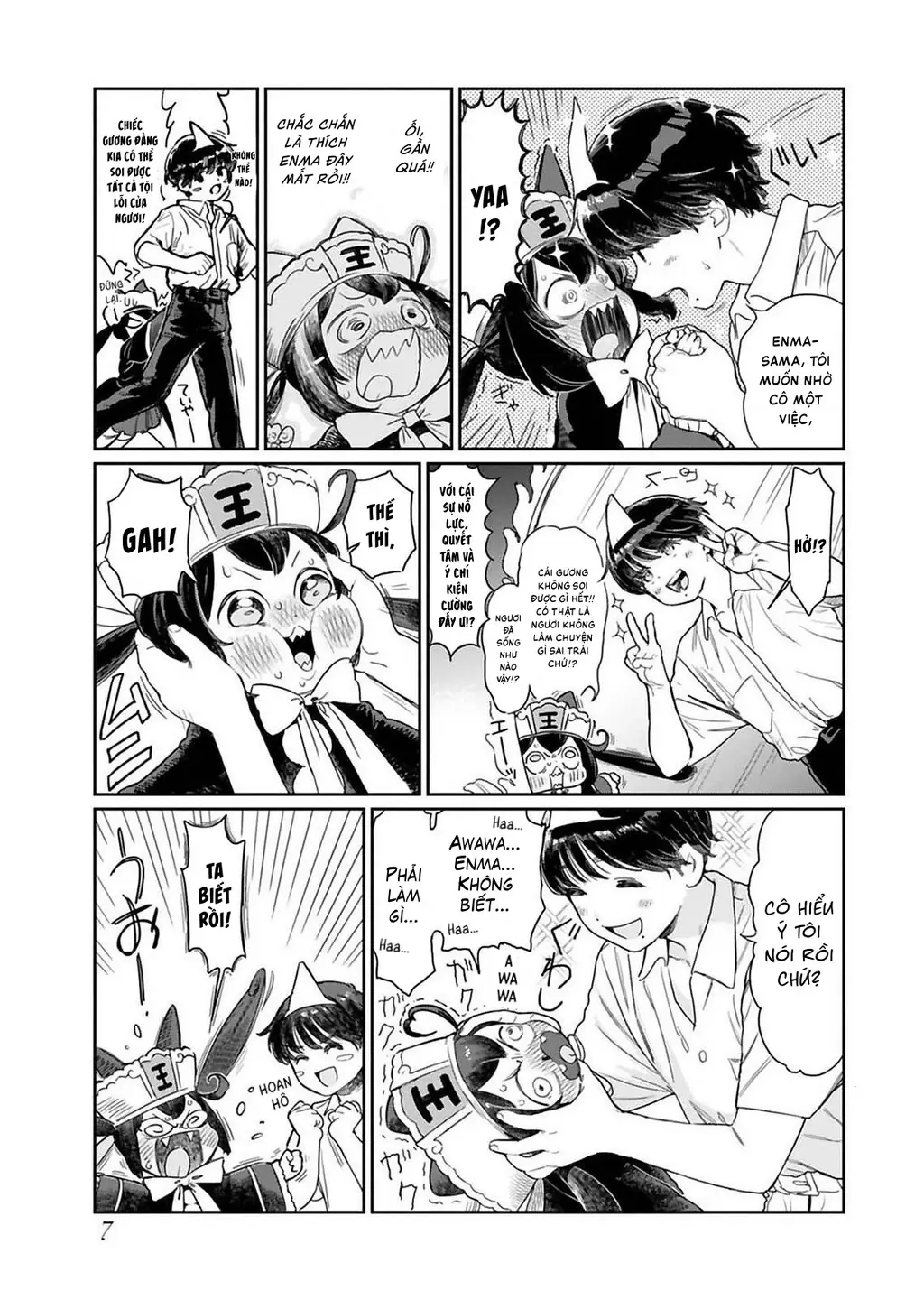 Enma-chan dễ thương quá đi mất! Chapter 1 - Trang 10