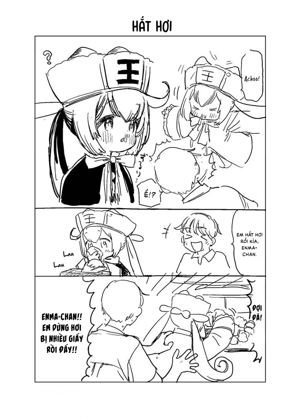 Enma-chan dễ thương quá đi mất! Chapter 1 - Trang 16