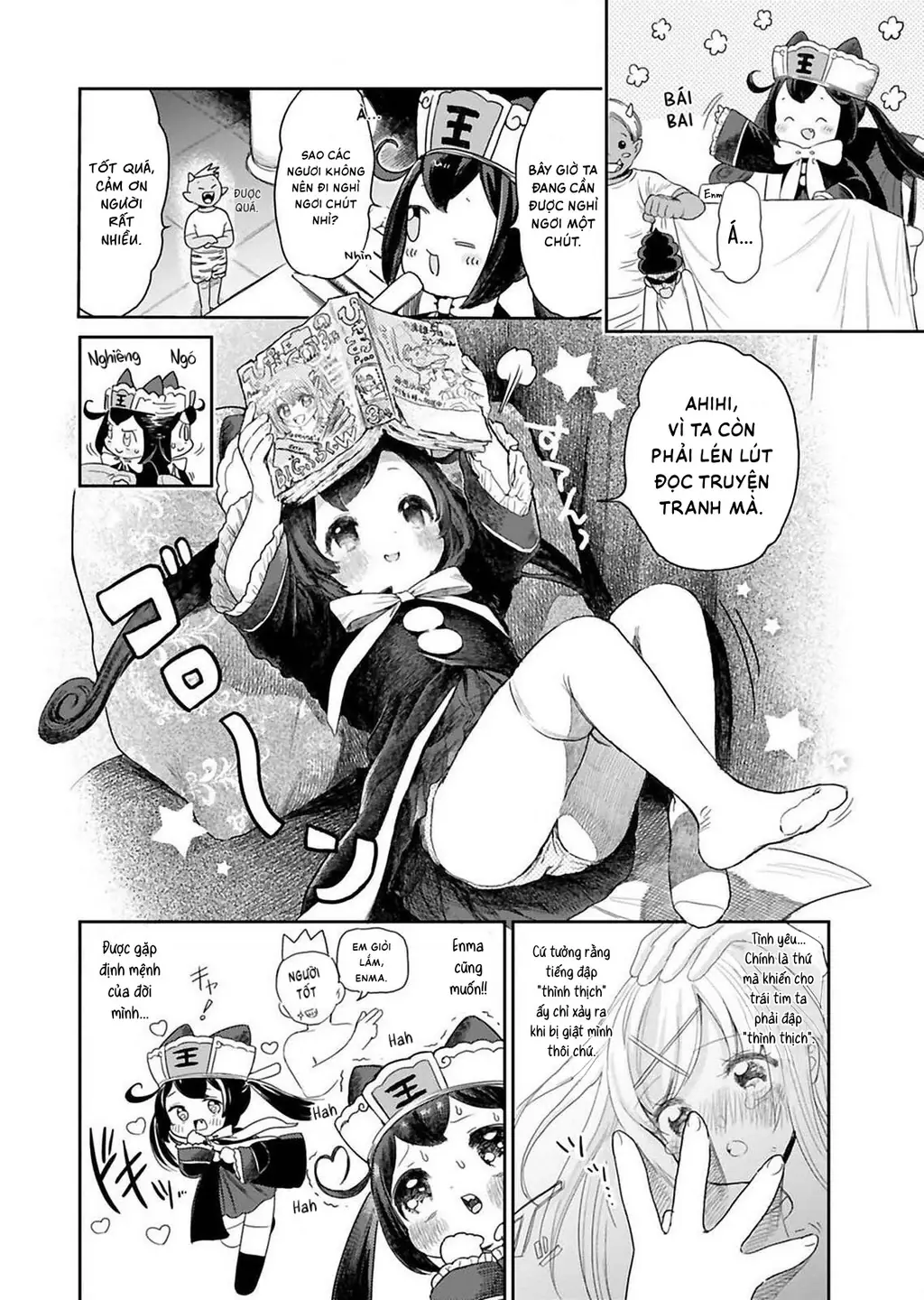 Enma-chan dễ thương quá đi mất! Chapter 1 - Trang 7