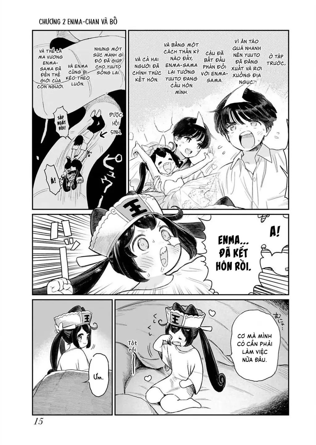 Enma-chan dễ thương quá đi mất! Chapter 2 - Trang 3