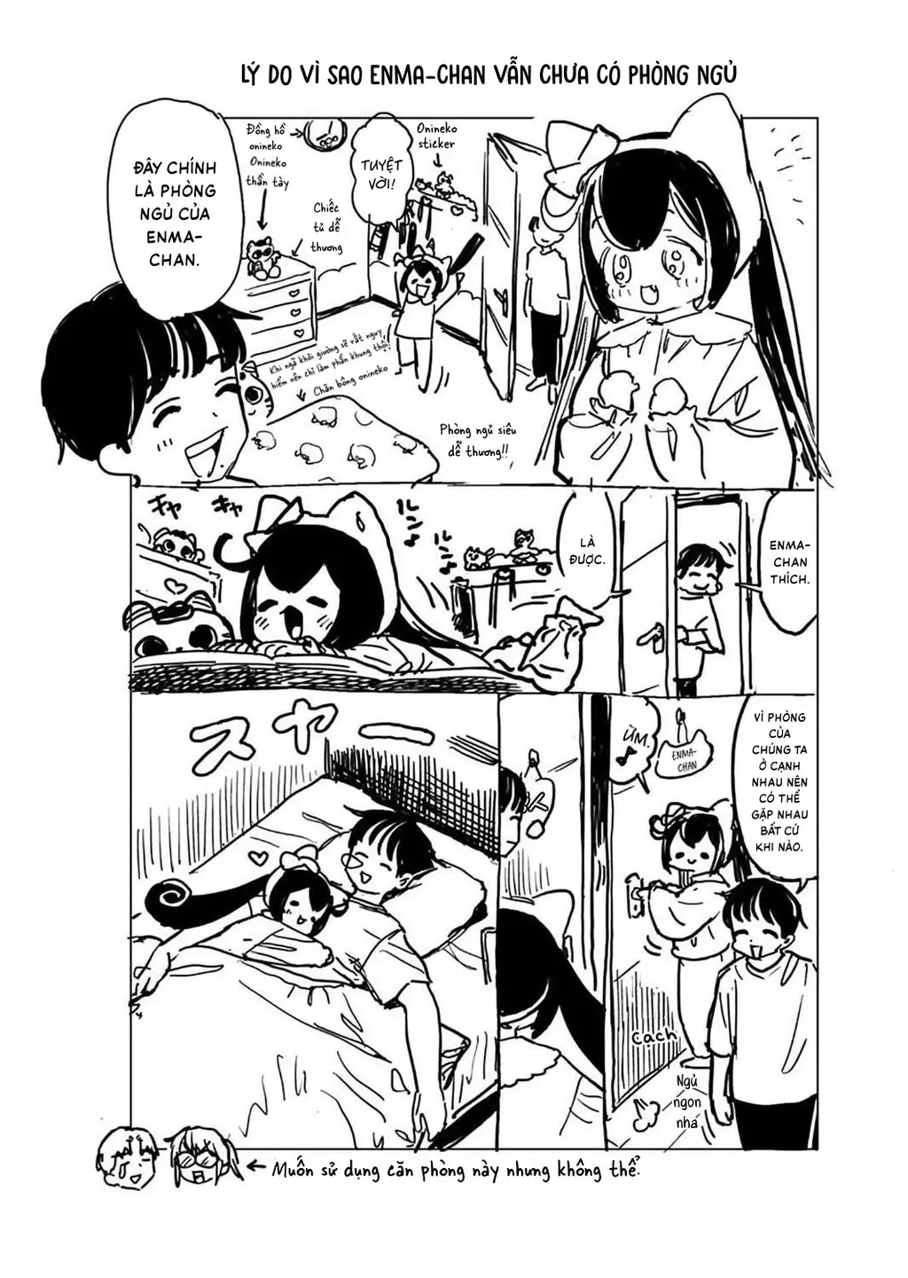 Enma-chan dễ thương quá đi mất! Chapter 4 - Trang 13