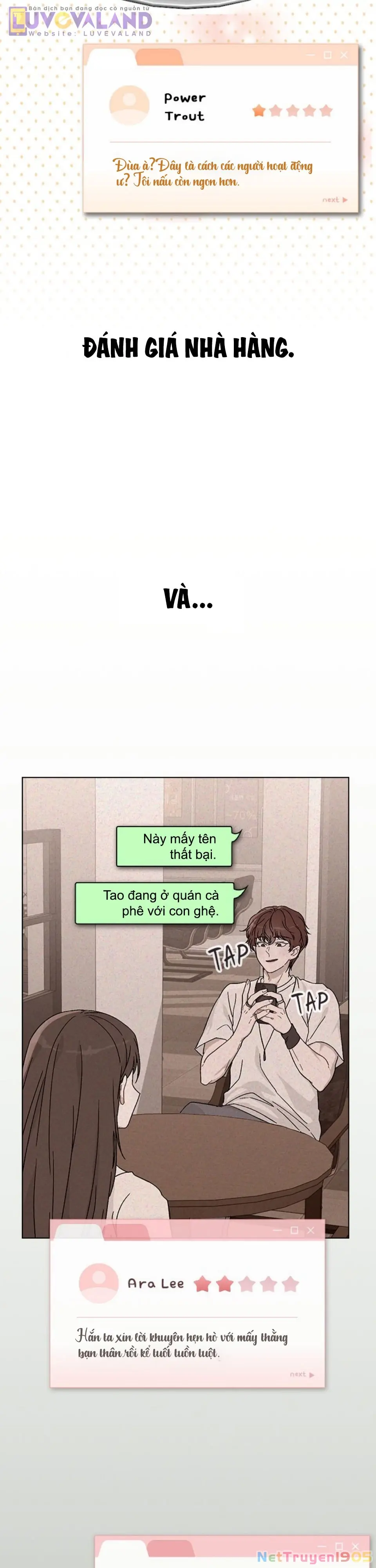 EX-Love Review - Bảng đánh giá người yêu cũ Chapter 2 - Trang 19