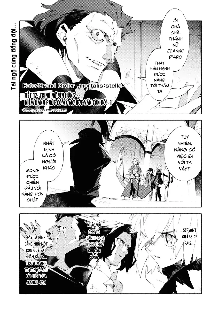 Fate/Grand Order -Mortalis:stella Chapter 12.1 - Trang 3