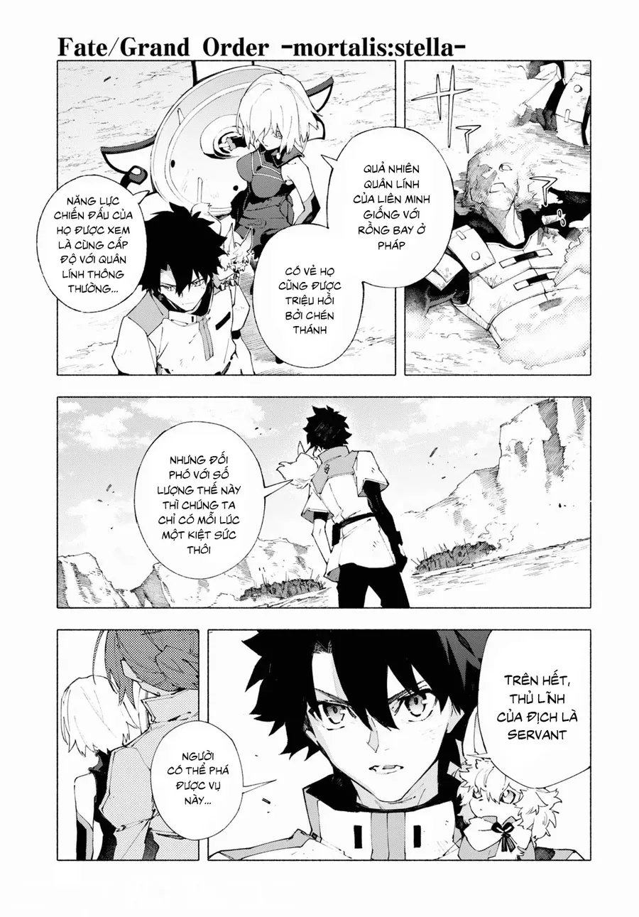 Fate/Grand Order -Mortalis:stella Chapter 13.1 - Trang 10
