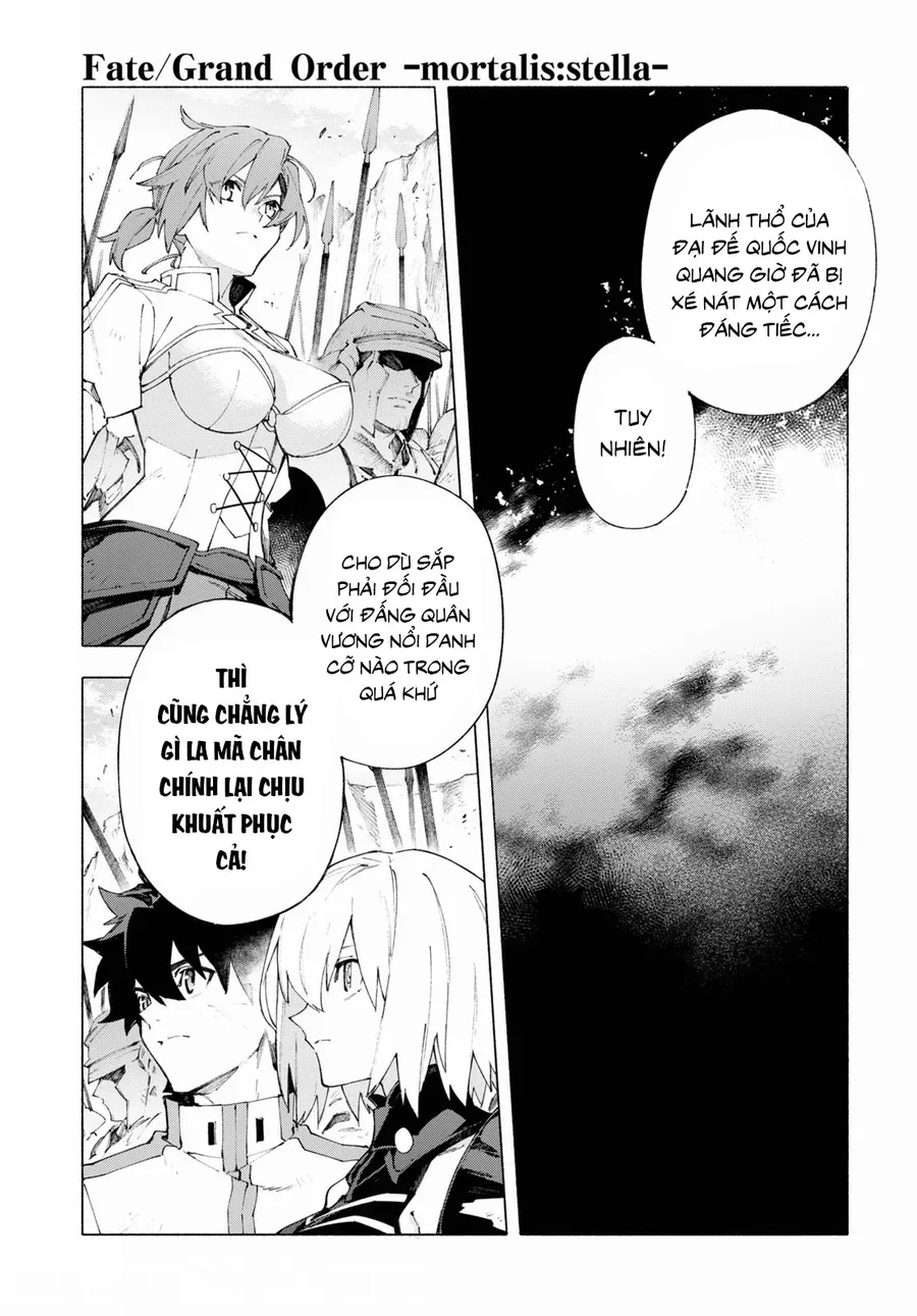 Fate/Grand Order -Mortalis:stella Chapter 13.1 - Trang 6