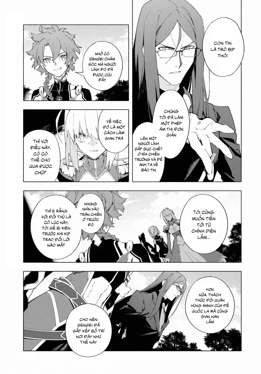 Fate/Grand Order -Mortalis:stella Chapter 15.1 - Trang 11