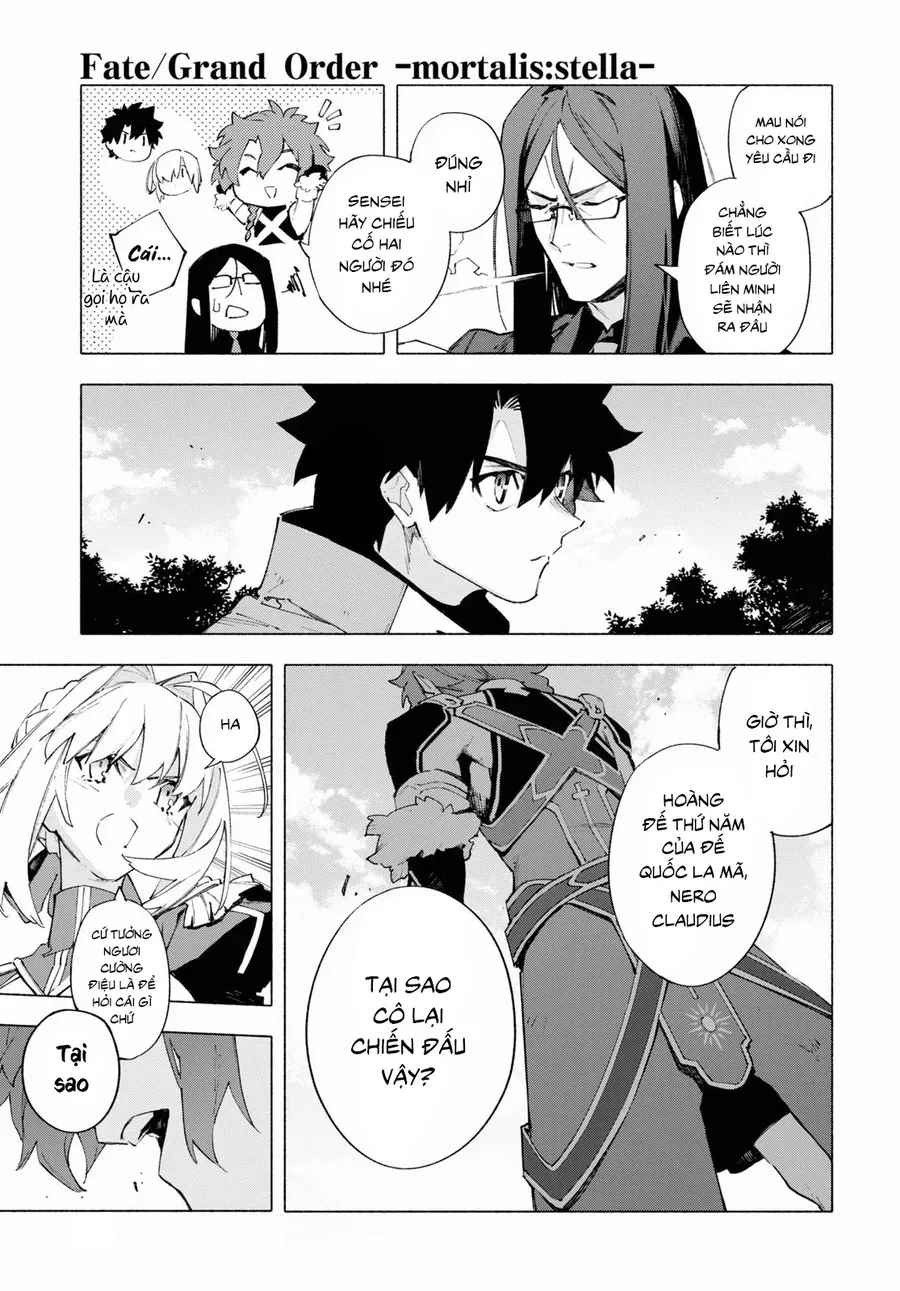 Fate/Grand Order -Mortalis:stella Chapter 15.1 - Trang 13