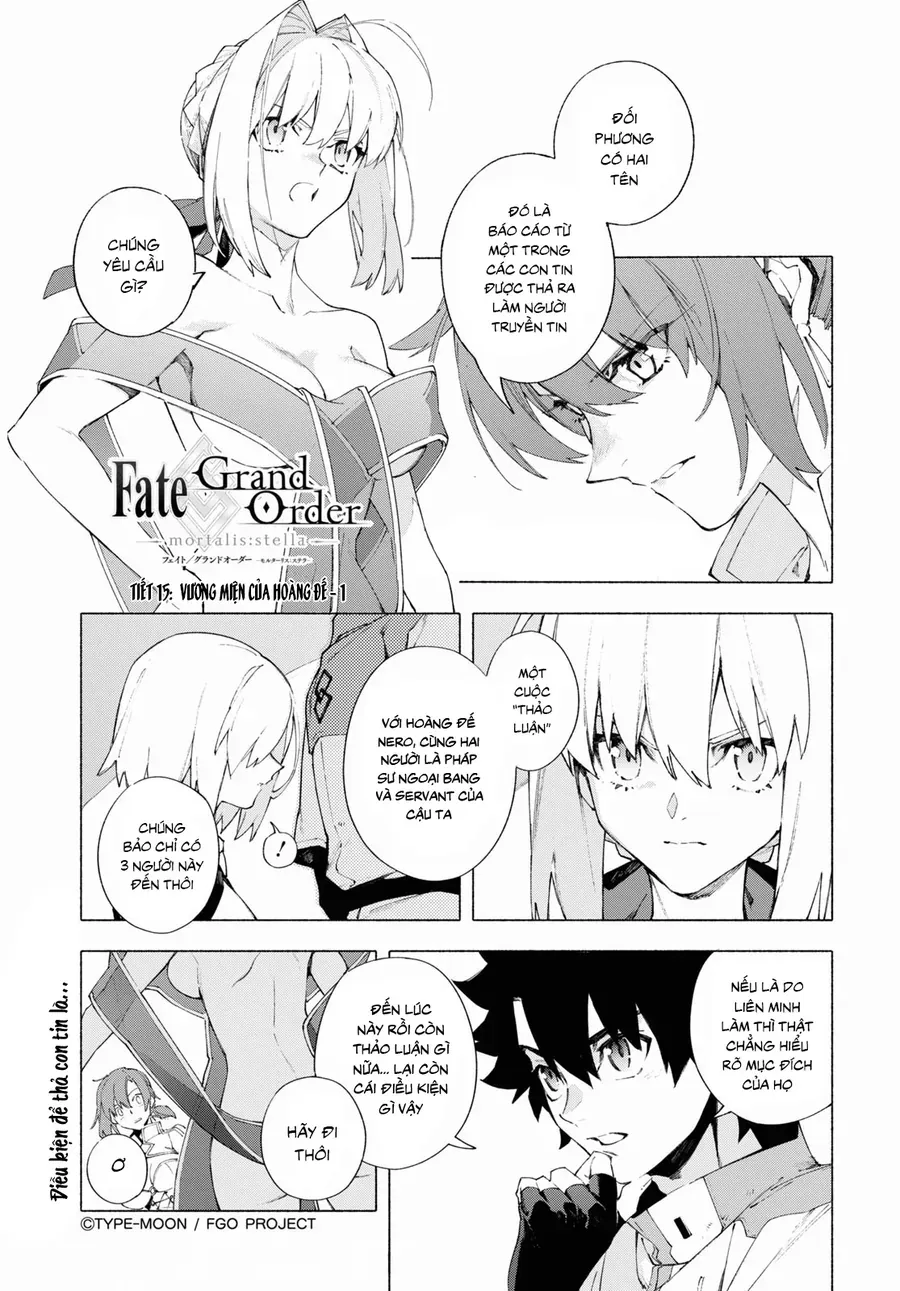 Fate/Grand Order -Mortalis:stella Chapter 15.1 - Trang 3