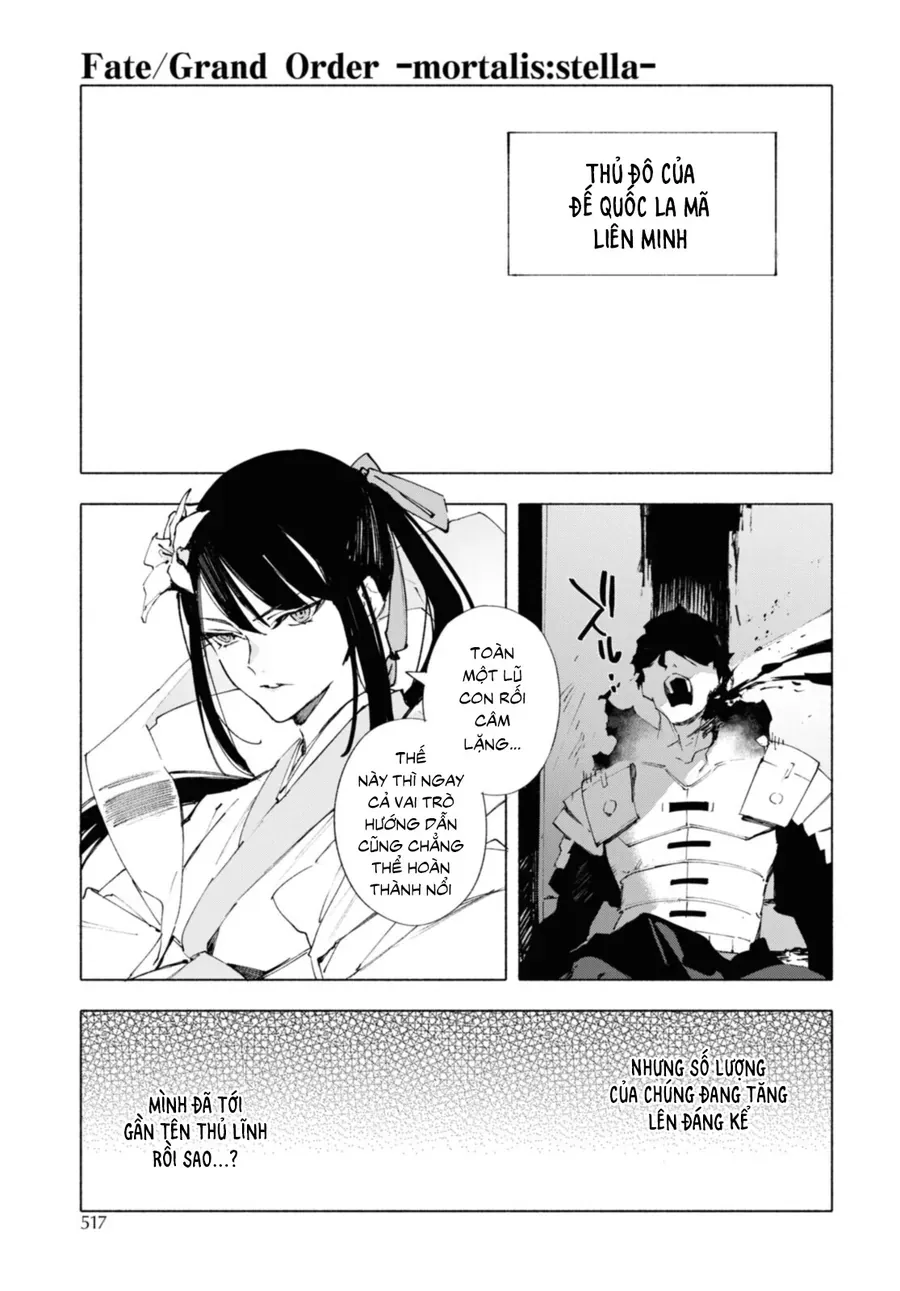 Fate/Grand Order -Mortalis:stella Chapter 15.4 - Trang 13