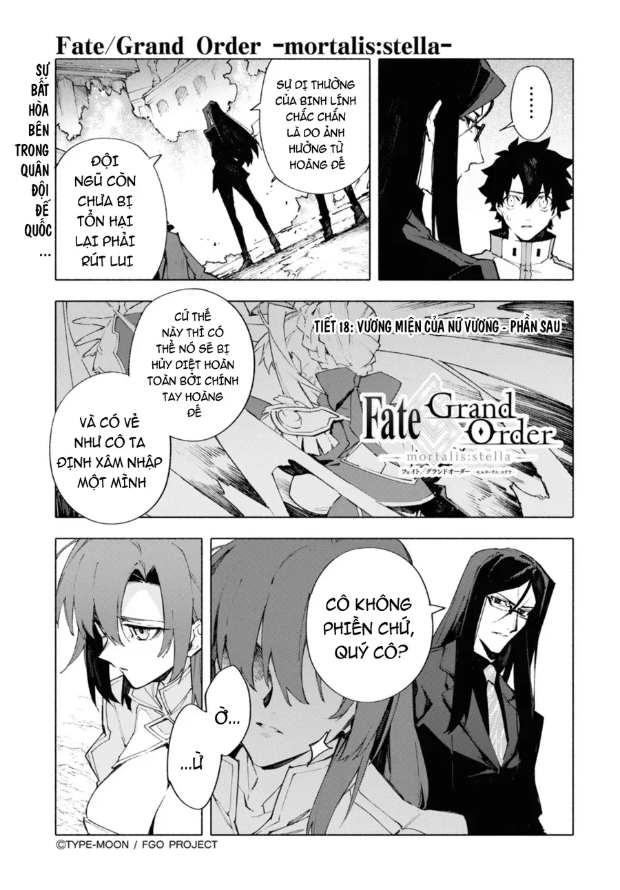 Fate/Grand Order -Mortalis:stella Chapter 18.2 - Trang 3