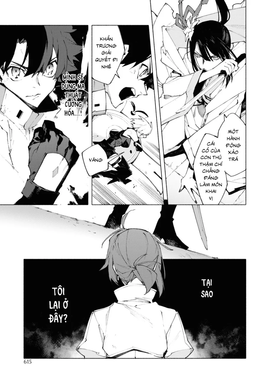 Fate/Grand Order -Mortalis:stella Chapter 19.1 - Trang 12