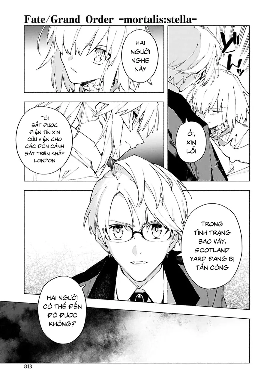 Fate/Grand Order -Mortalis:stella Chapter 22.2 - Trang 13