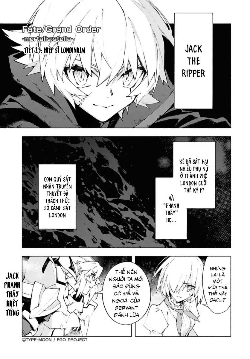 Fate/Grand Order -Mortalis:stella Chapter 23.1 - Trang 4