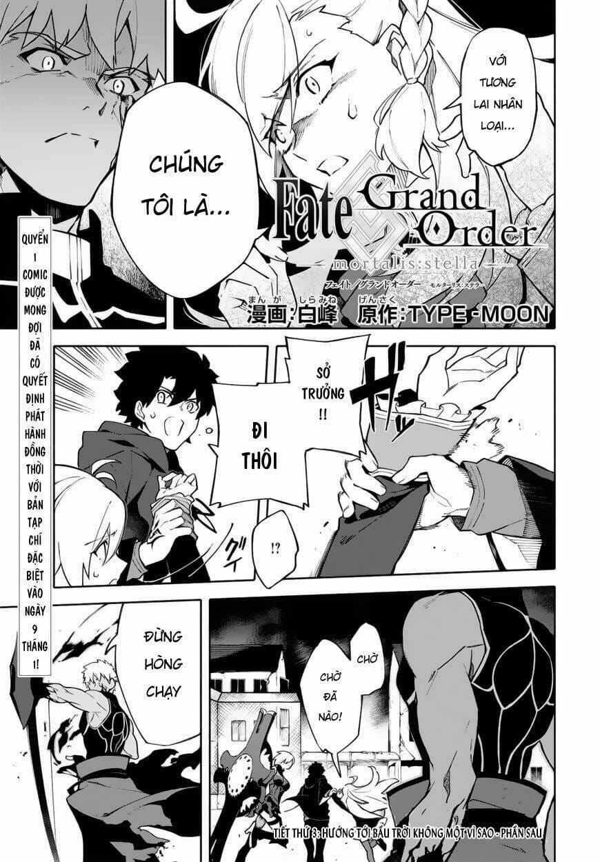 Fate/Grand Order -Mortalis:stella Chapter 3.5 - Trang 5