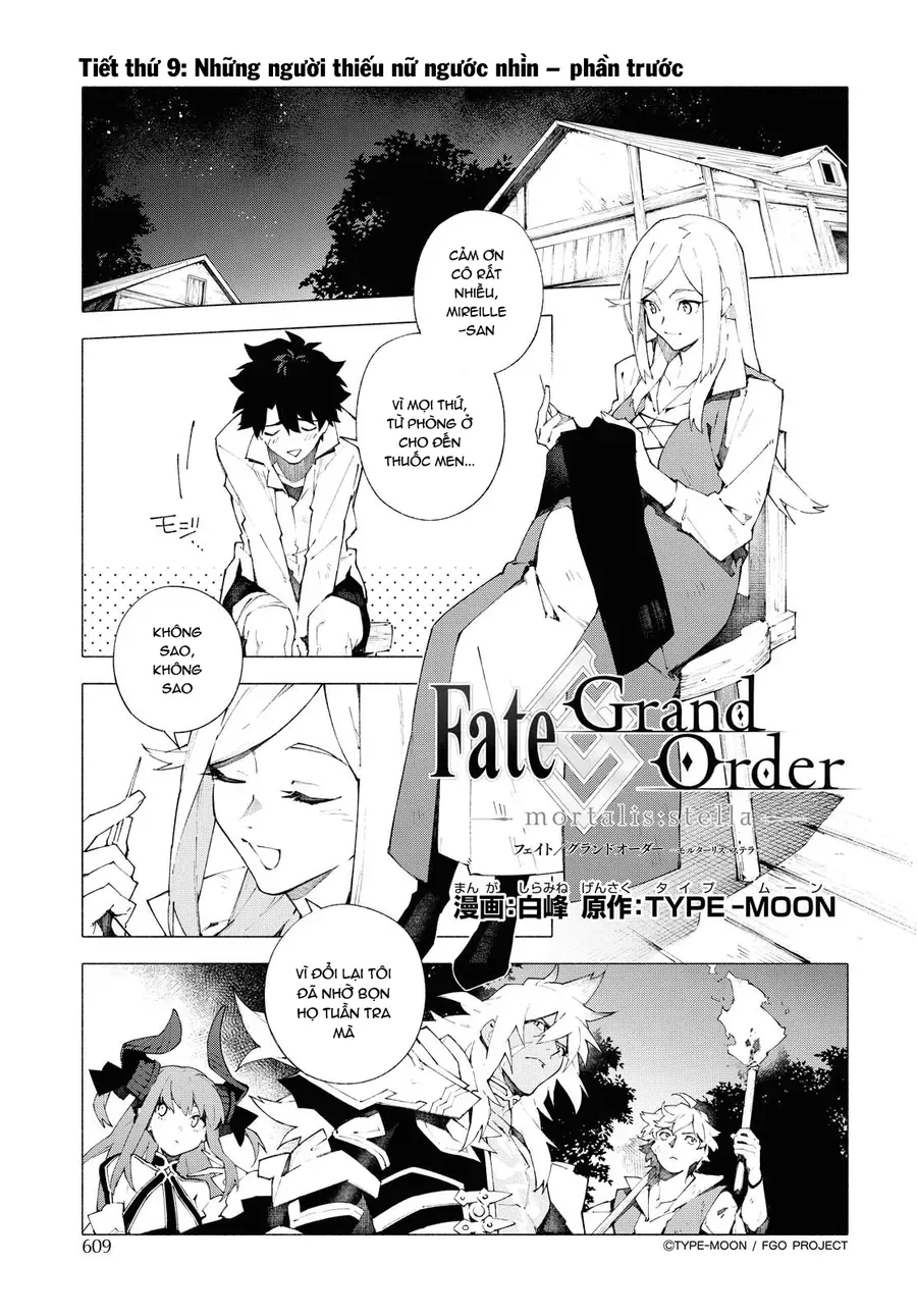 Fate/Grand Order -Mortalis:stella Chapter 9 - Trang 3