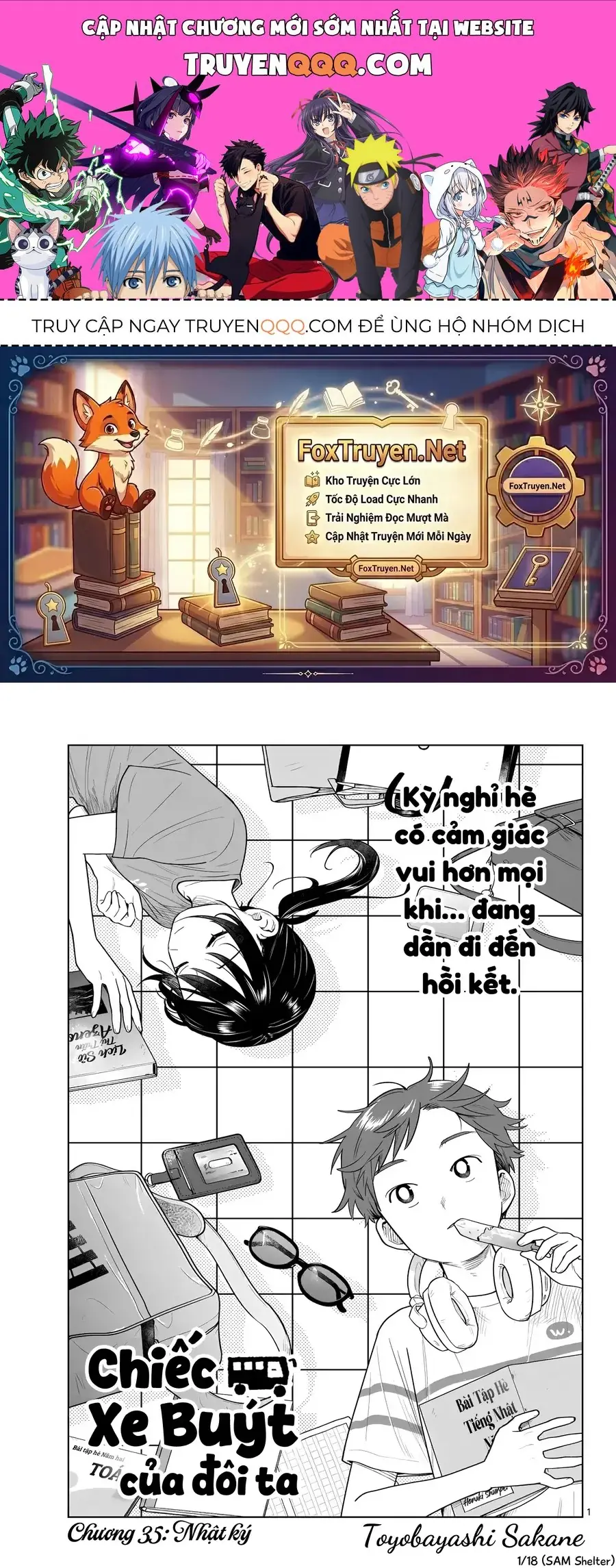 Futari Bus Chapter 35 - Trang 2