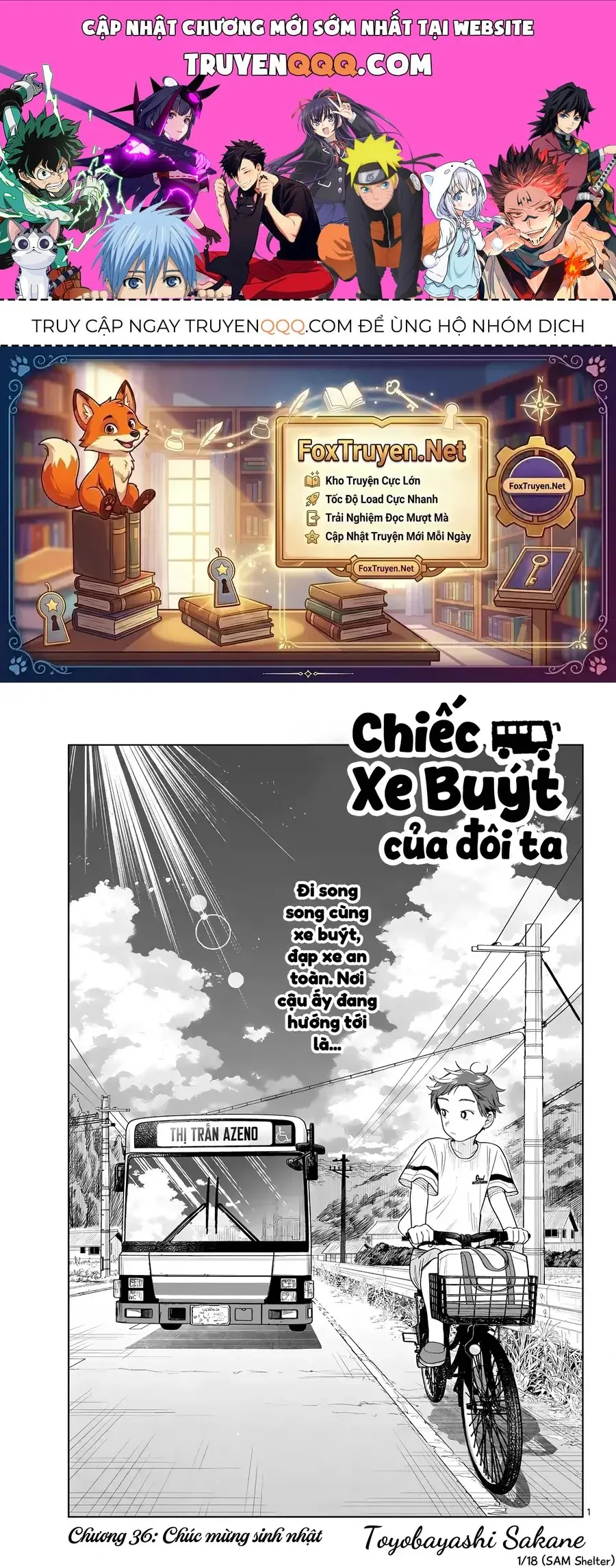 Futari Bus Chapter 36 - Trang 2