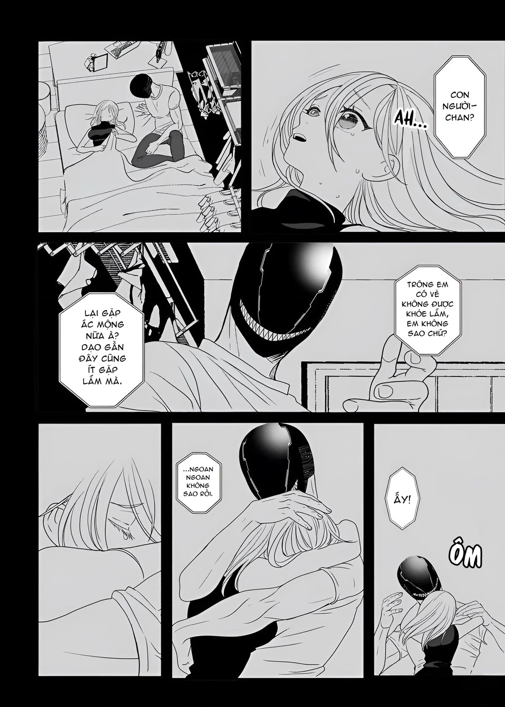 Gã Mang Đầu Kỳ Dị Và Cô Gái Loài Người Chapter 2 - Trang 4