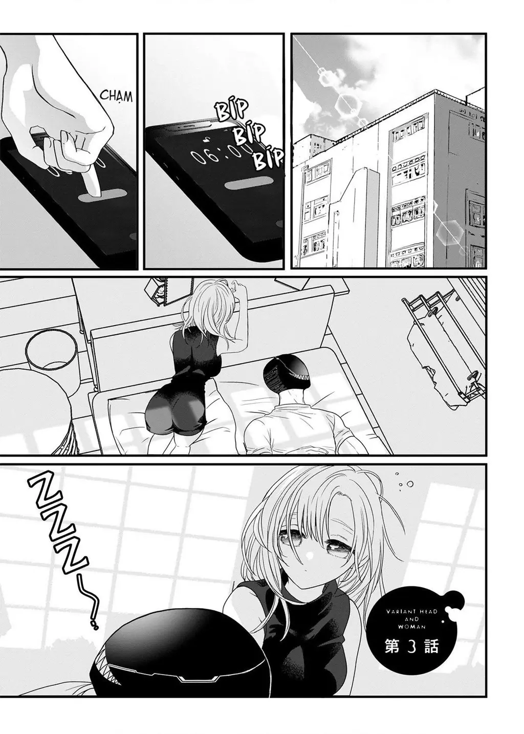 Gã Mang Đầu Kỳ Dị Và Cô Gái Loài Người Chapter 3 - Trang 4