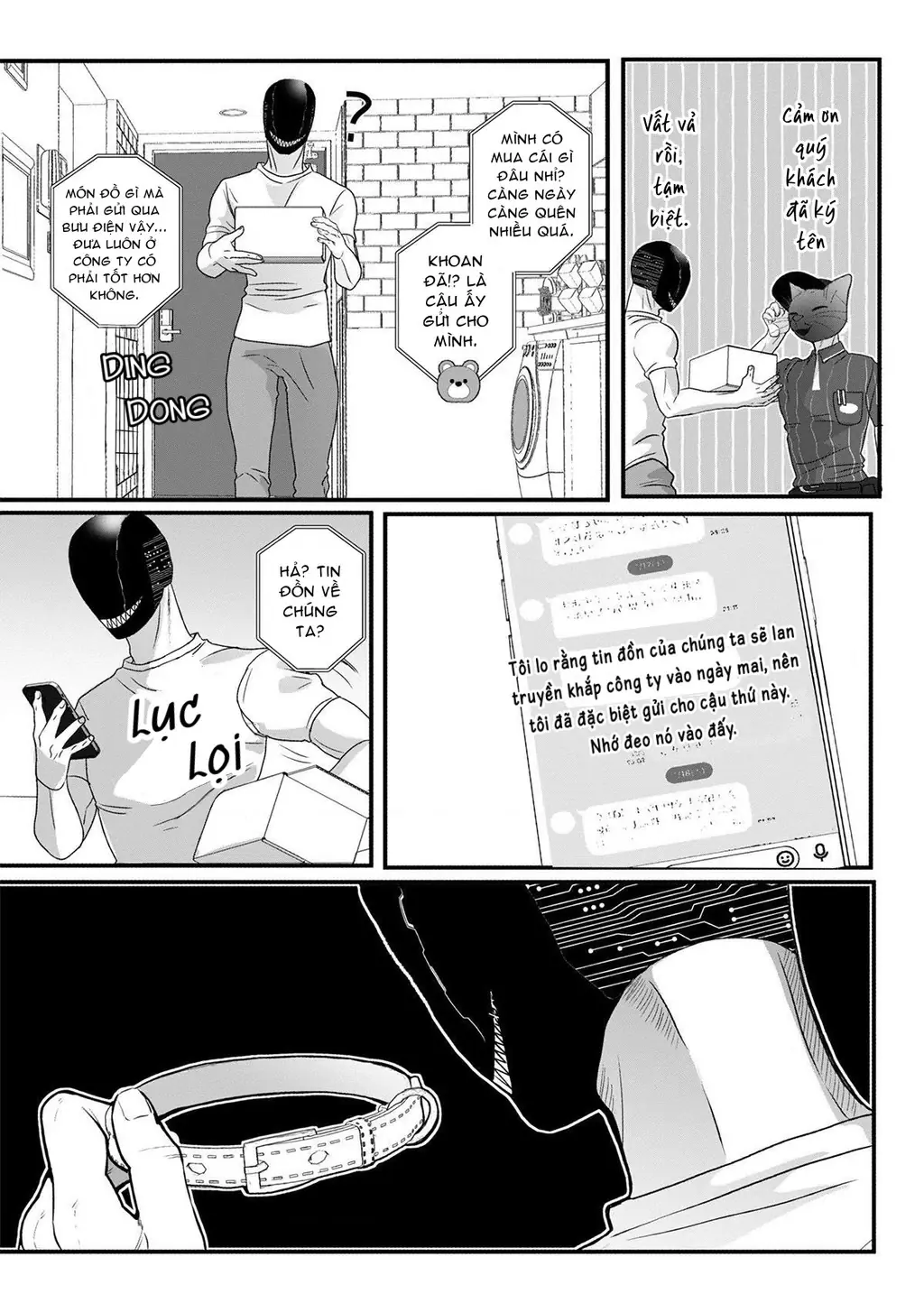 Gã Mang Đầu Kỳ Dị Và Cô Gái Loài Người Chapter 3 - Trang 8