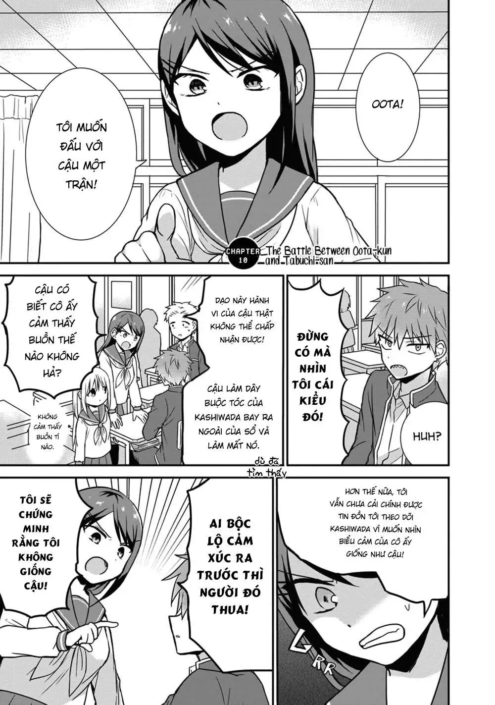 Gái Mặt Đơ Và Trai Đa Cảm Chap Chapter 10 - Trang 6