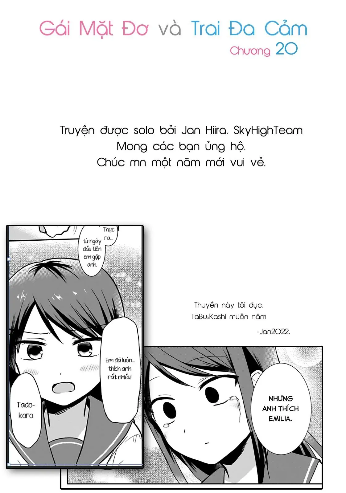 Gái Mặt Đơ Và Trai Đa Cảm Chap Chapter 20 - Trang 12