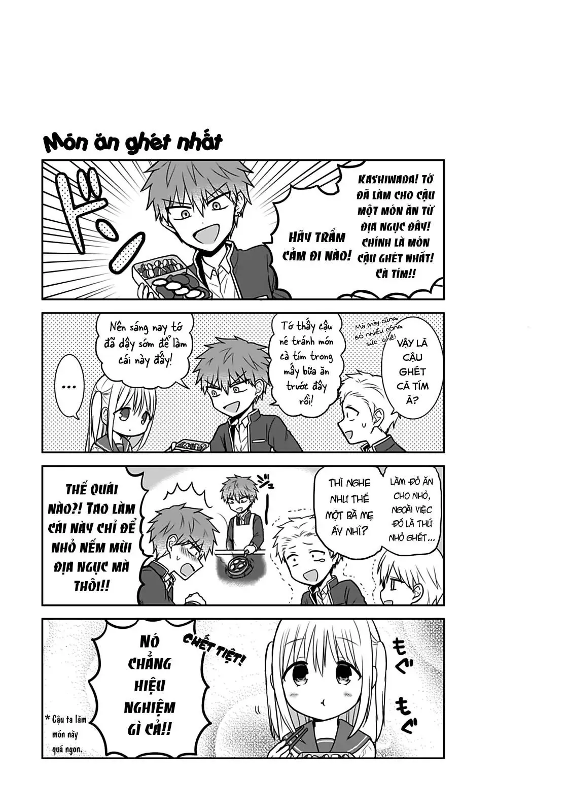 Gái Mặt Đơ Và Trai Đa Cảm Chap Chapter 21 - Trang 14
