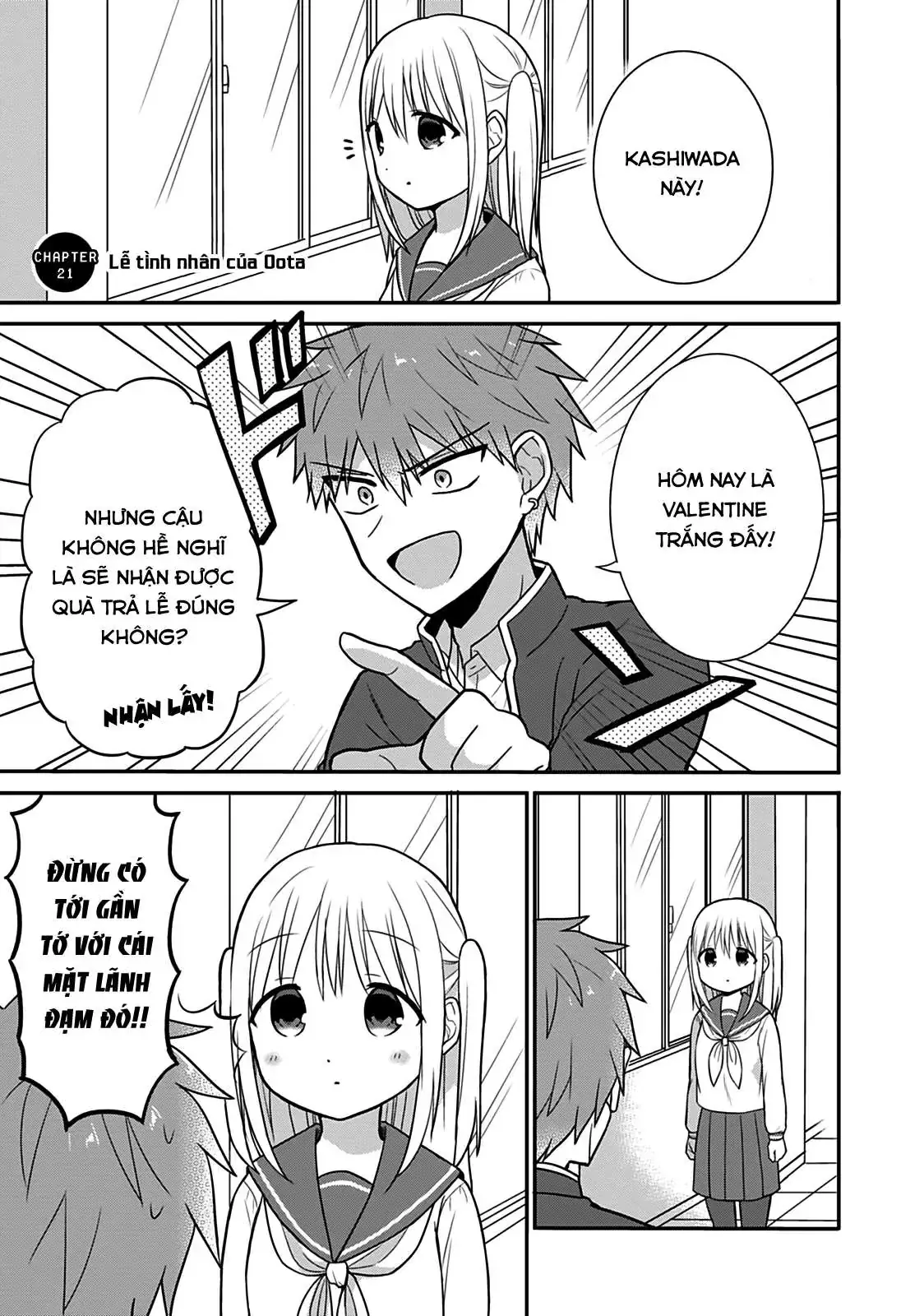 Gái Mặt Đơ Và Trai Đa Cảm Chap Chapter 21 - Trang 4