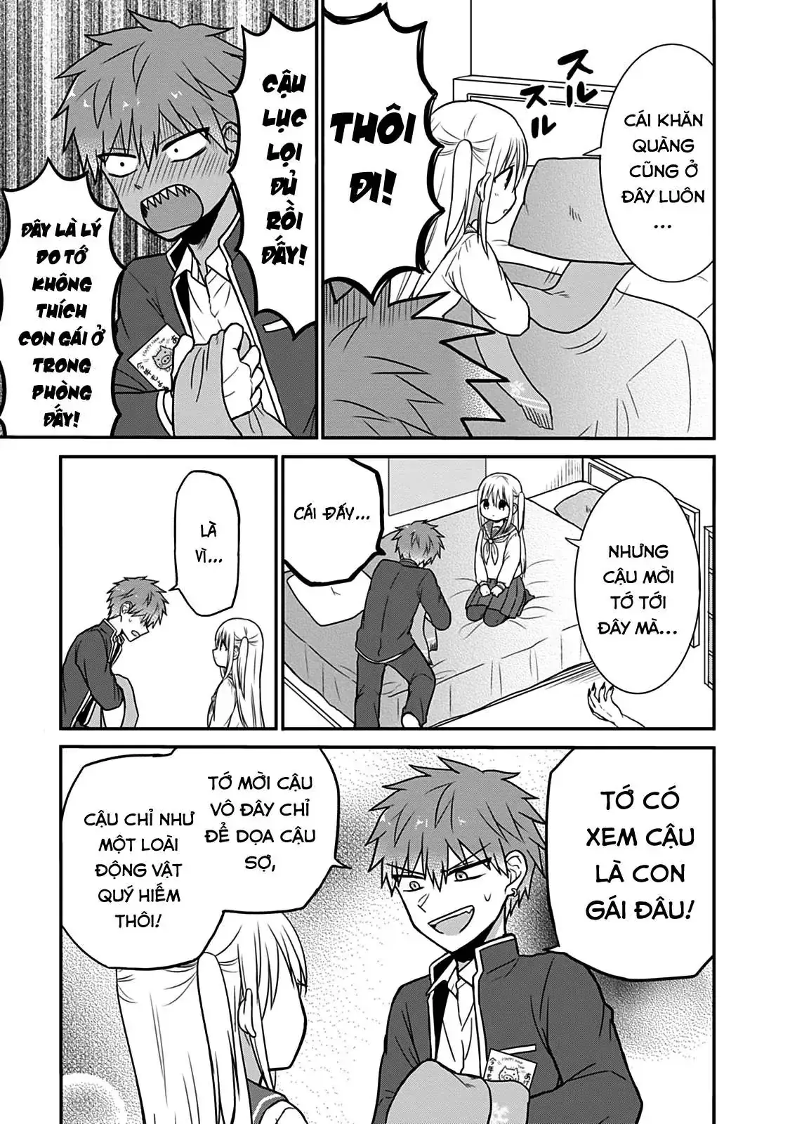 Gái Mặt Đơ Và Trai Đa Cảm Chap Chapter 22 - Trang 9