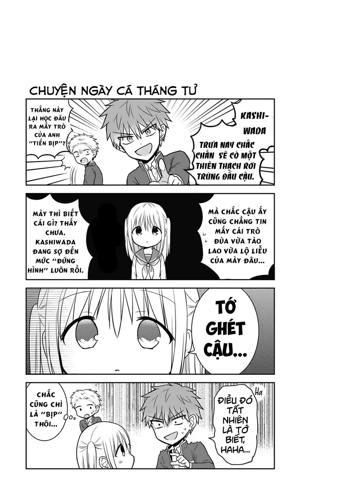 Gái Mặt Đơ Và Trai Đa Cảm Chap Chapter 25 - Trang 12