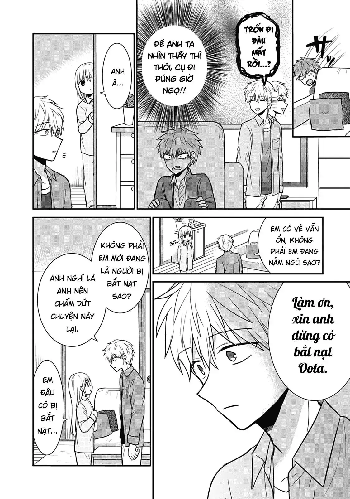 Gái Mặt Đơ Và Trai Đa Cảm Chap Chapter 28 - Trang 12