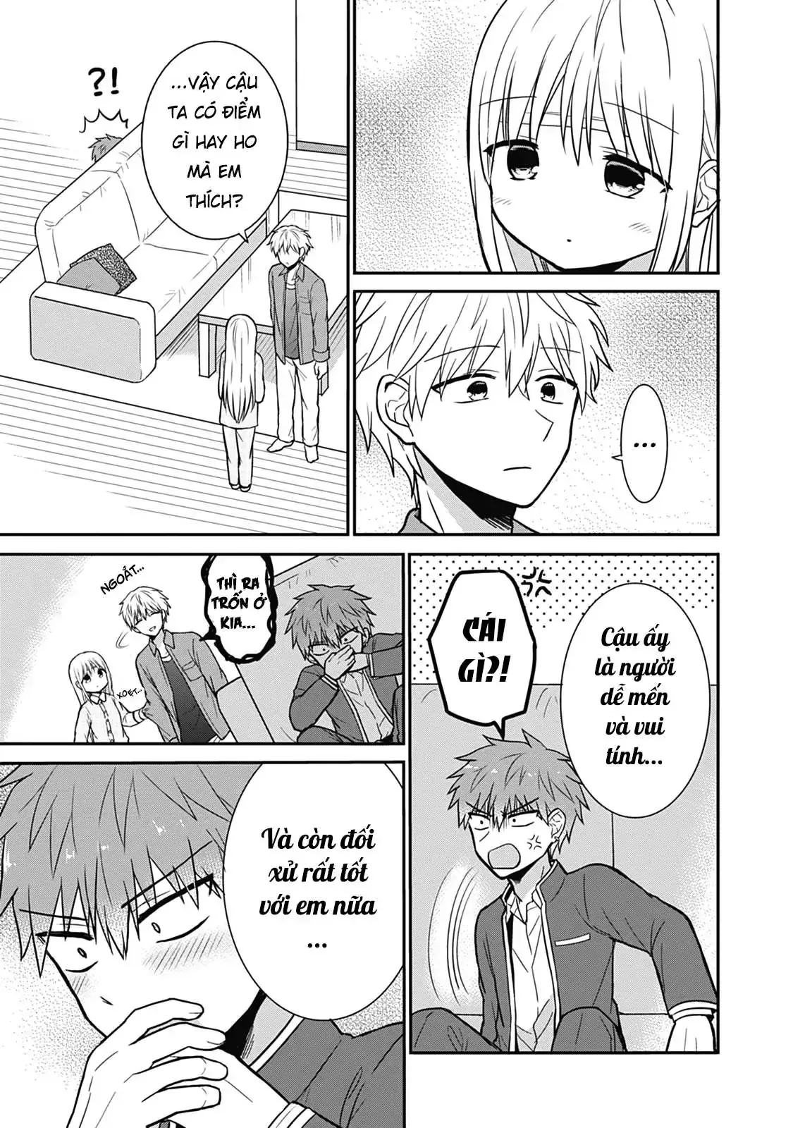 Gái Mặt Đơ Và Trai Đa Cảm Chap Chapter 28 - Trang 13