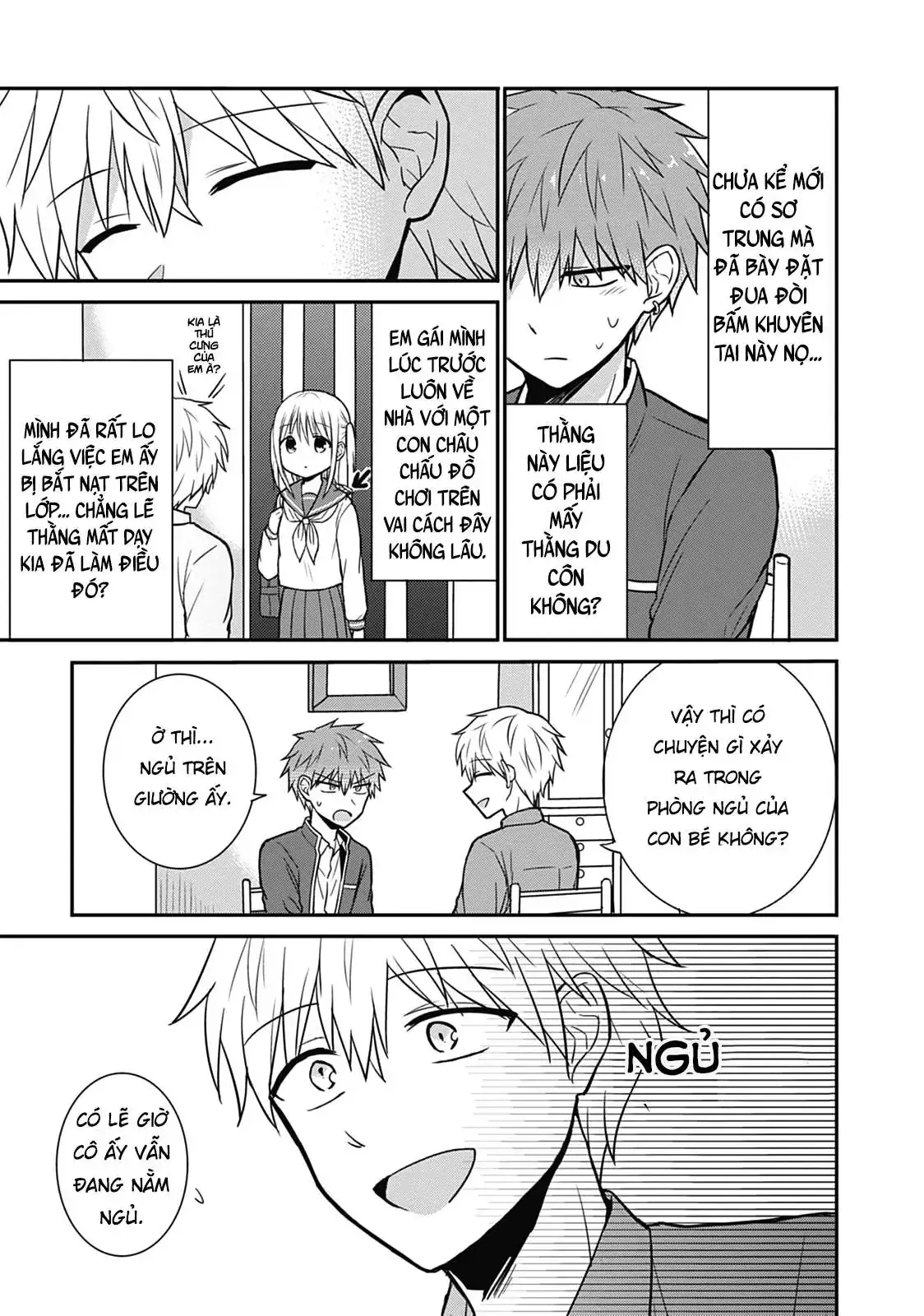 Gái Mặt Đơ Và Trai Đa Cảm Chap Chapter 28 - Trang 9