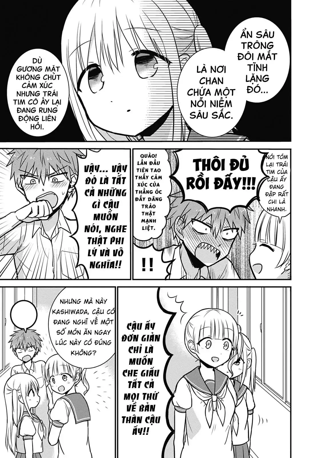 Gái Mặt Đơ Và Trai Đa Cảm Chap Chapter 29 - Trang 11