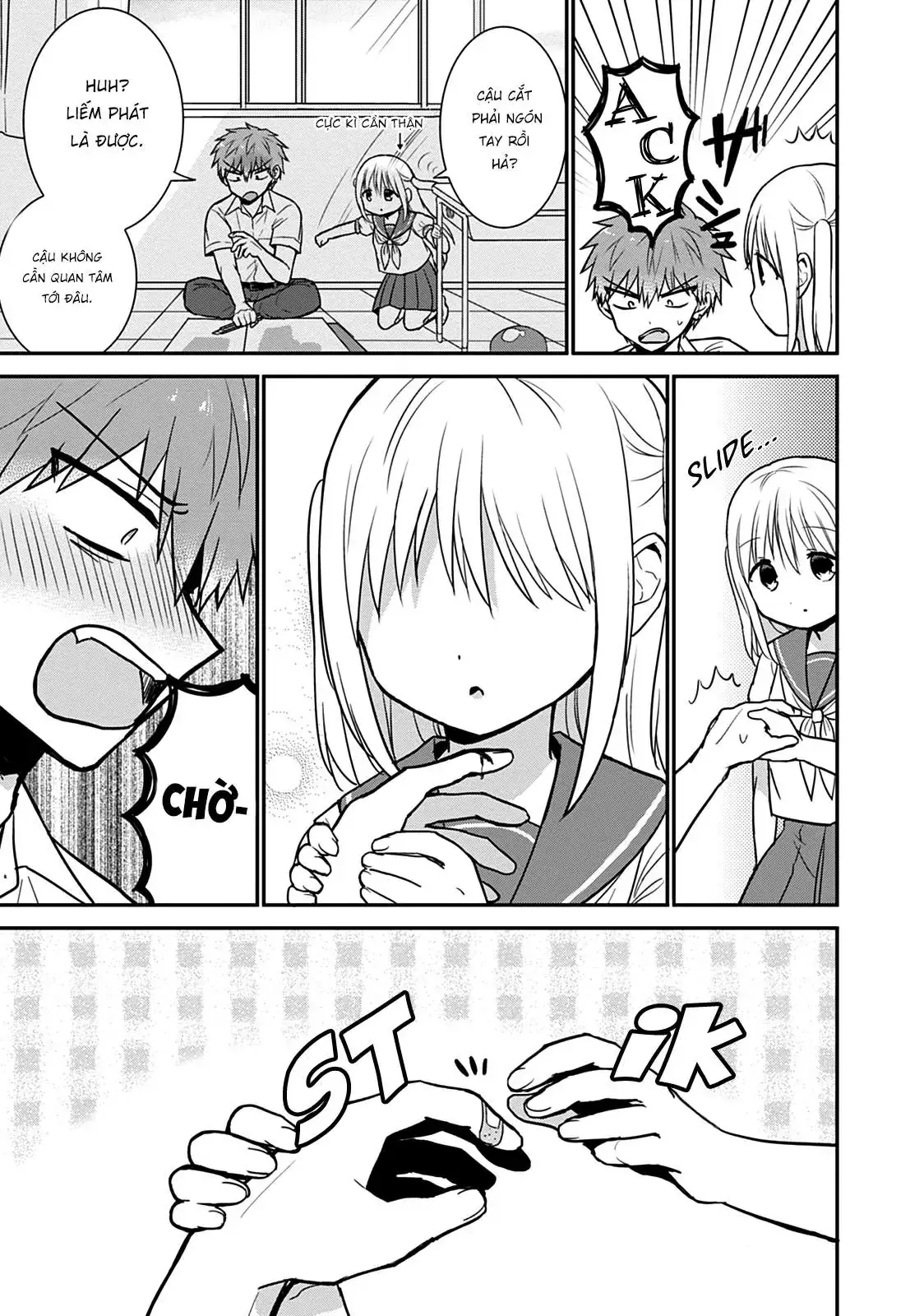 Gái Mặt Đơ Và Trai Đa Cảm Chap Chapter 42 - Trang 12