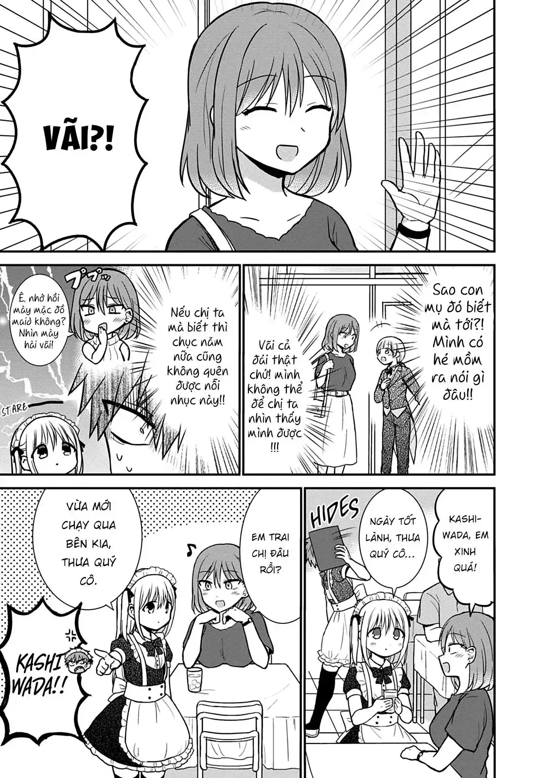 Gái Mặt Đơ Và Trai Đa Cảm Chap Chapter 43 - Trang 12