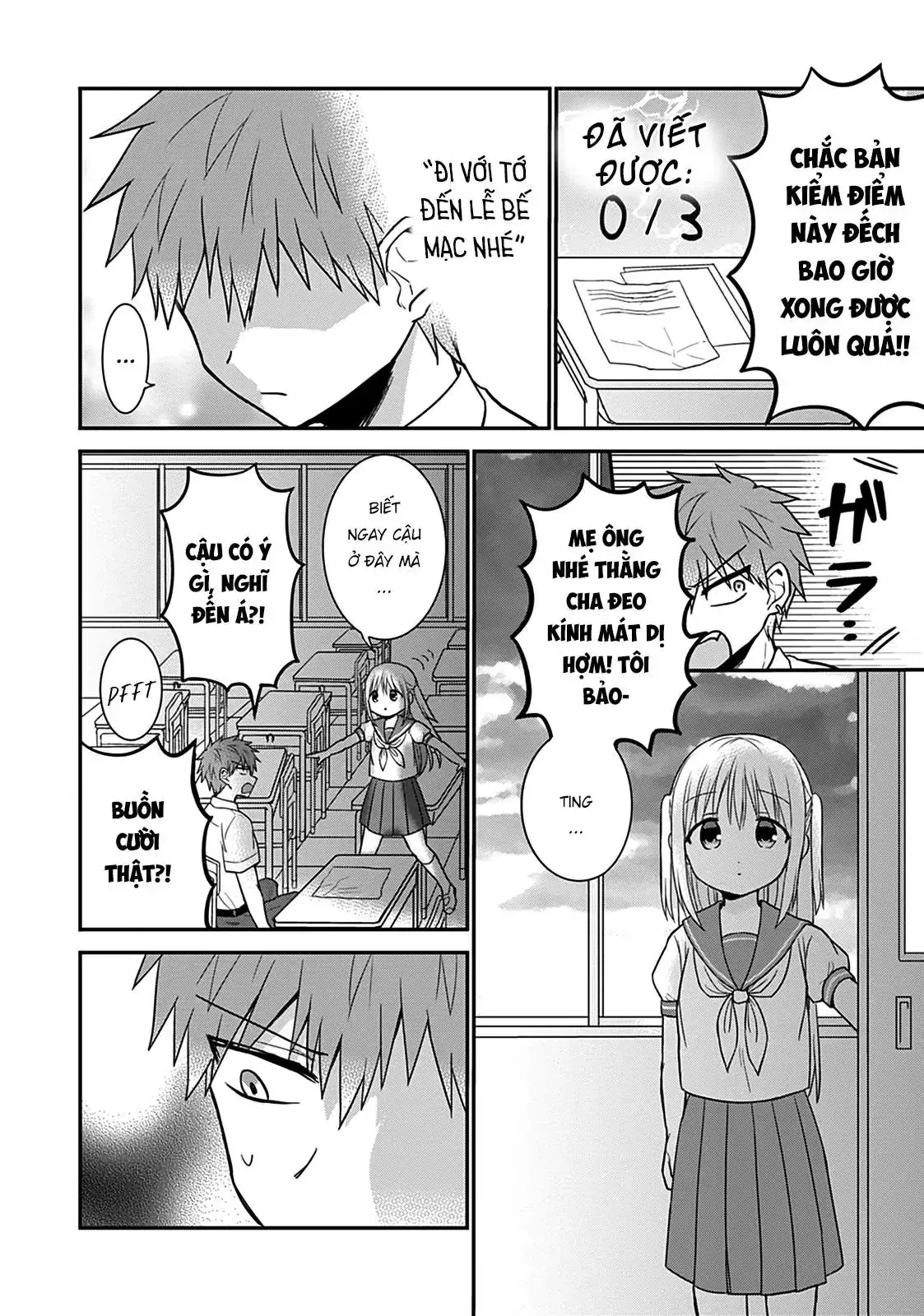 Gái Mặt Đơ Và Trai Đa Cảm Chap Chapter 45 - Trang 10