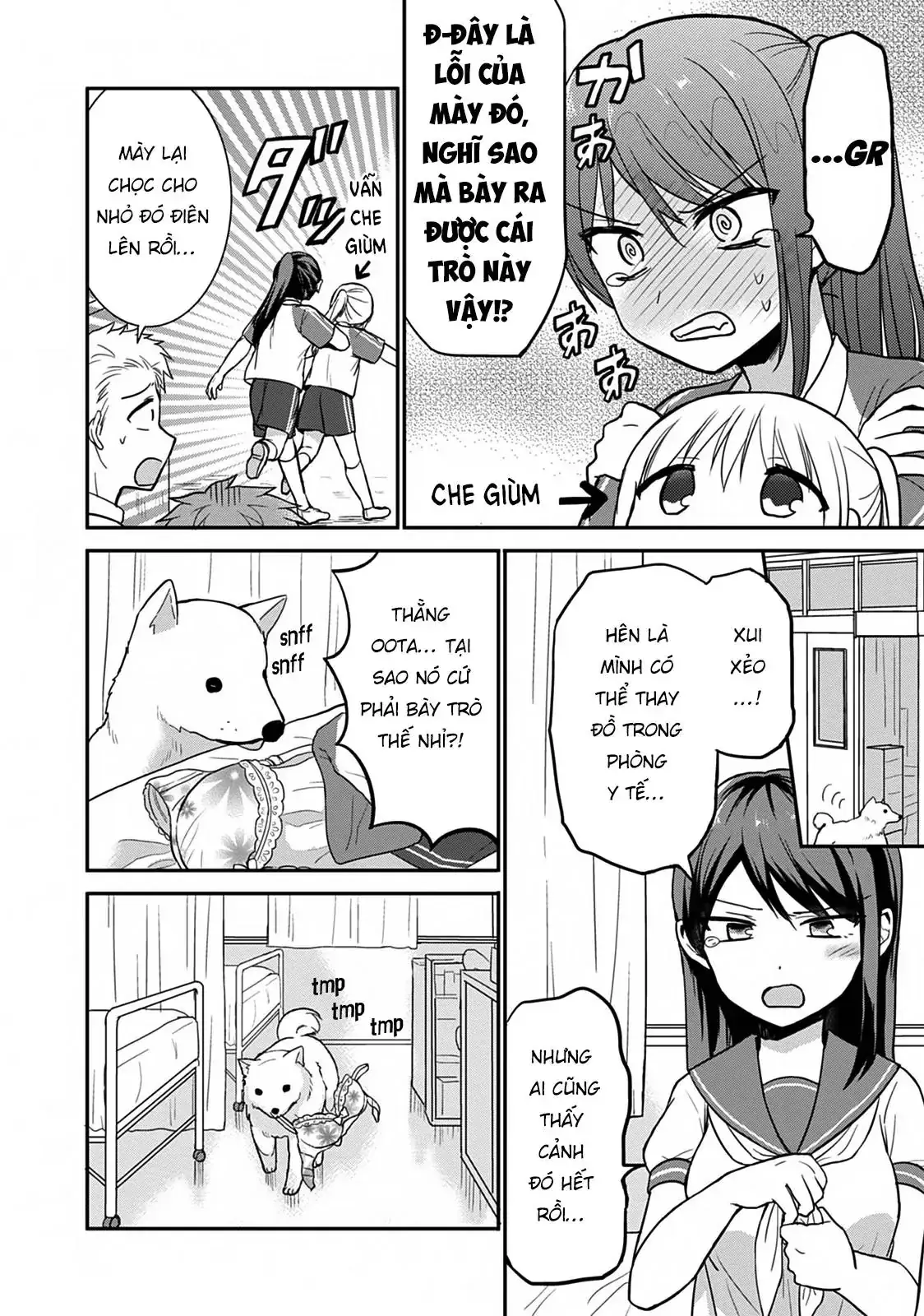 Gái Mặt Đơ Và Trai Đa Cảm Chap Chapter 46 - Trang 8