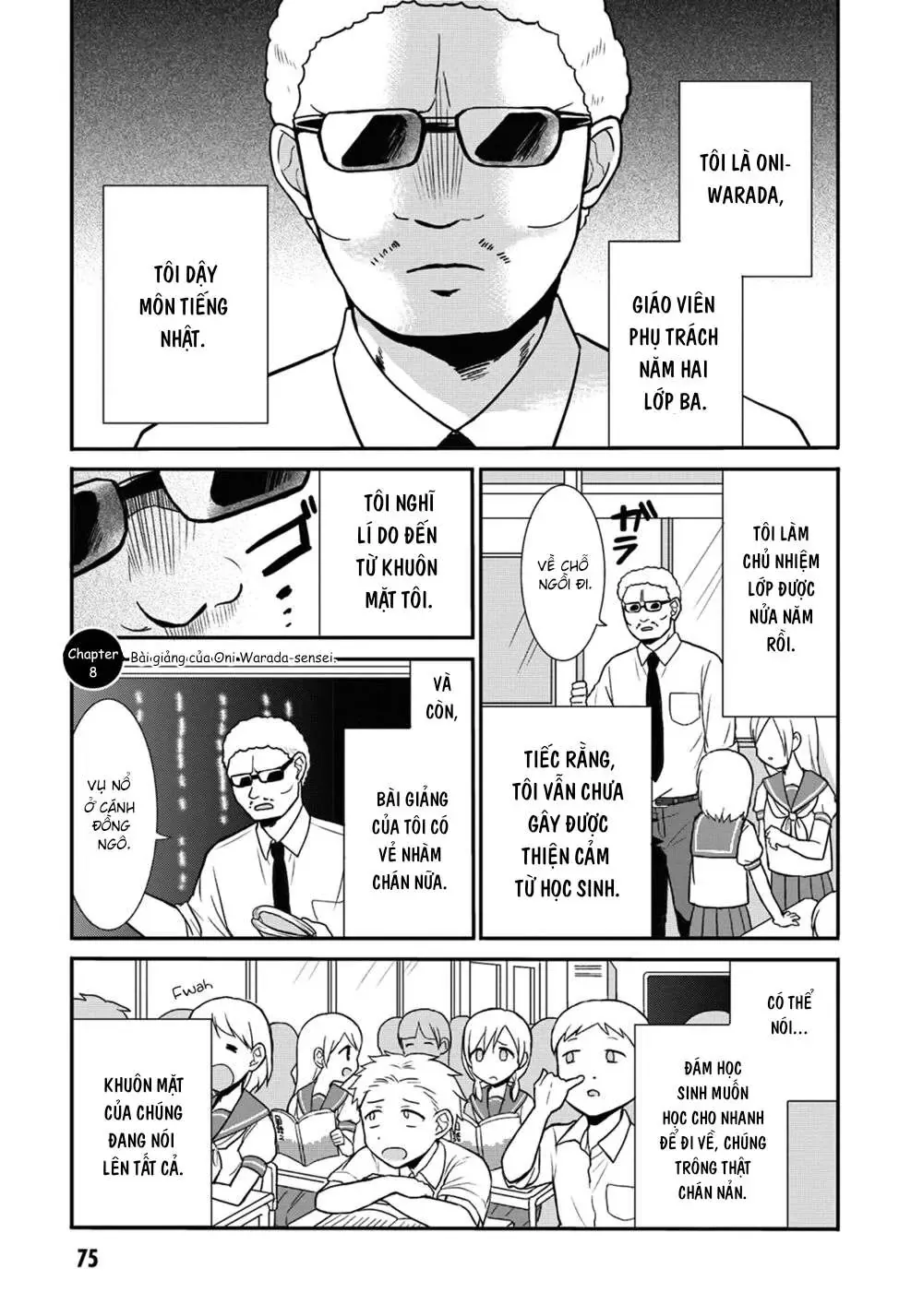 Gái Mặt Đơ Và Trai Đa Cảm Chap Chapter 8 - Trang 4