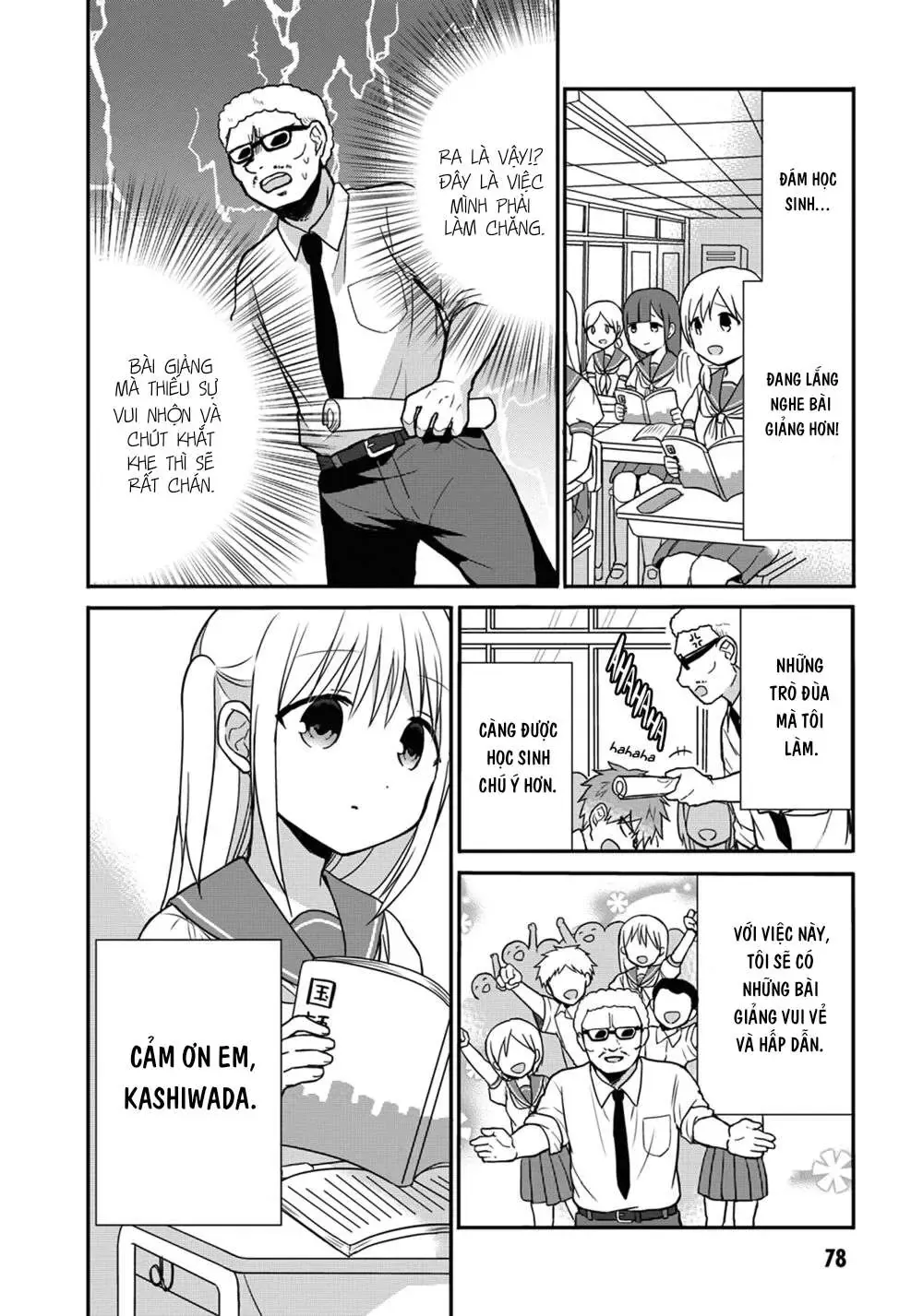 Gái Mặt Đơ Và Trai Đa Cảm Chap Chapter 8 - Trang 7
