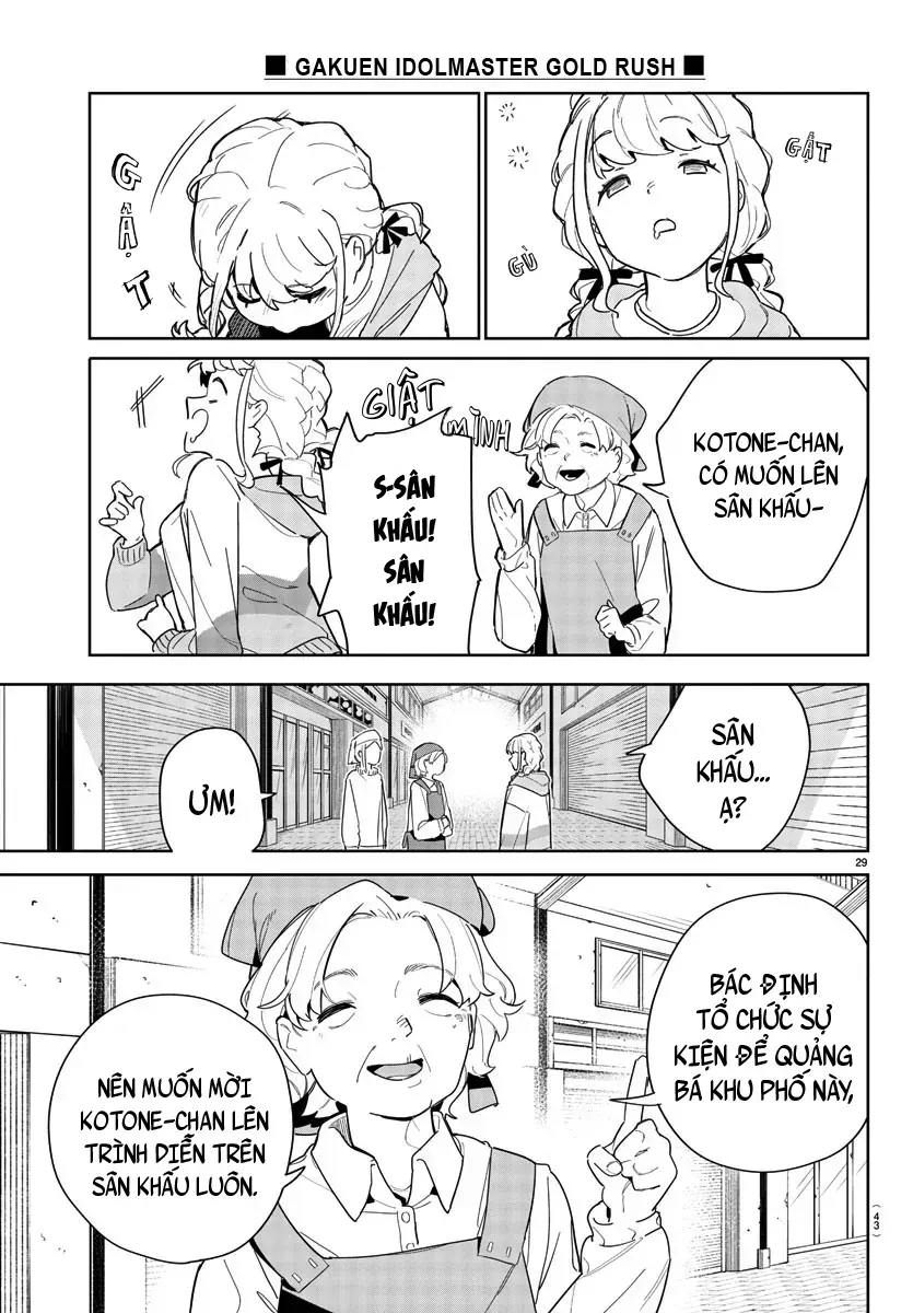 Gakuen Idolm@Ster Gold Rush Chapter 1 - Trang 33