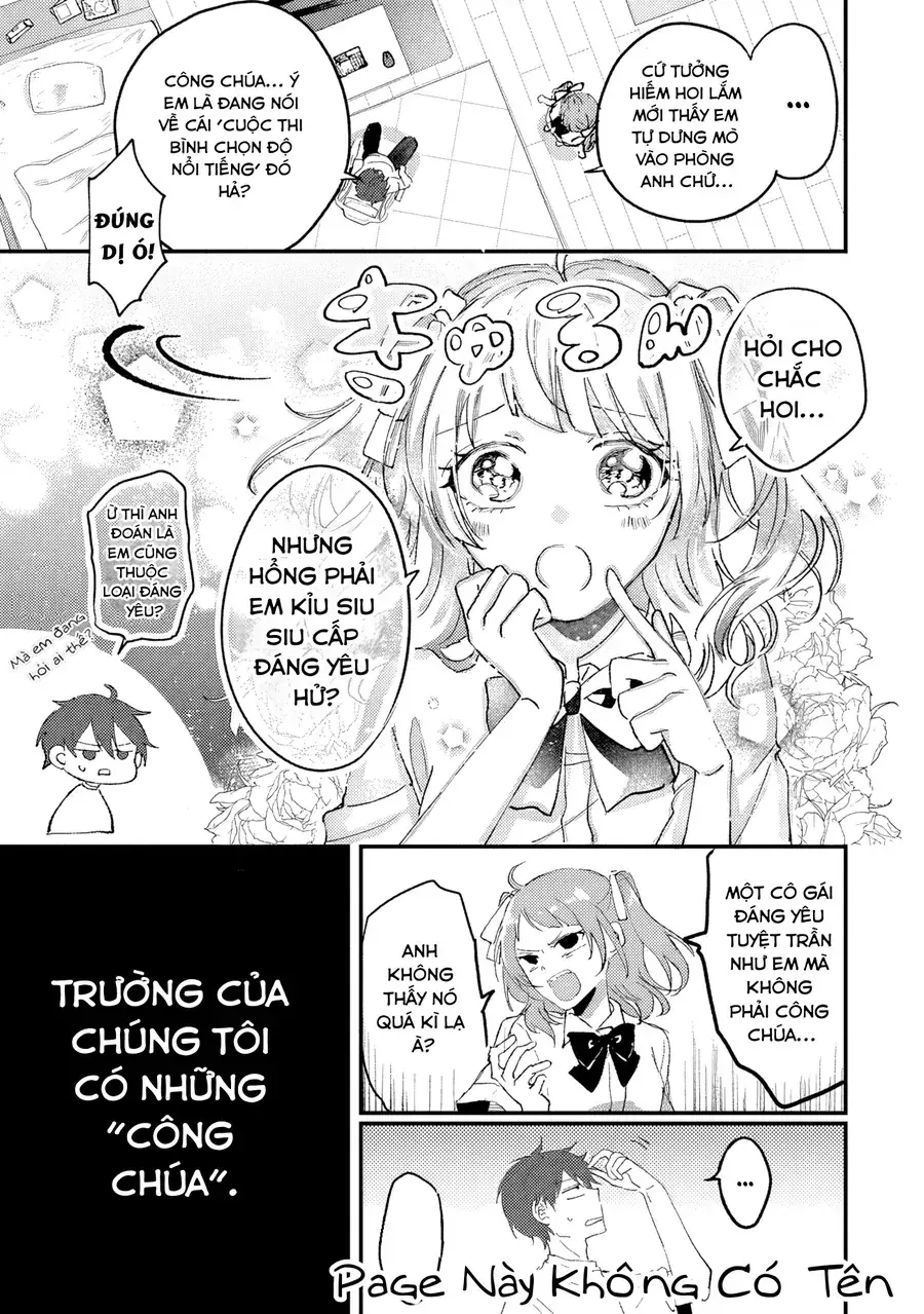 Gakuen No Hime Kouryaku Hajimetara Shuraba Ni Natteta Ken Chapter 1 - Trang 6