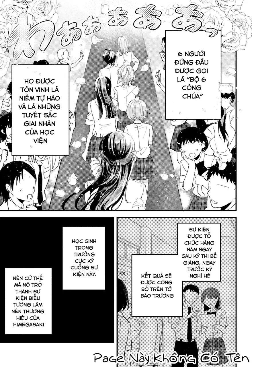 Gakuen No Hime Kouryaku Hajimetara Shuraba Ni Natteta Ken Chapter 1 - Trang 8