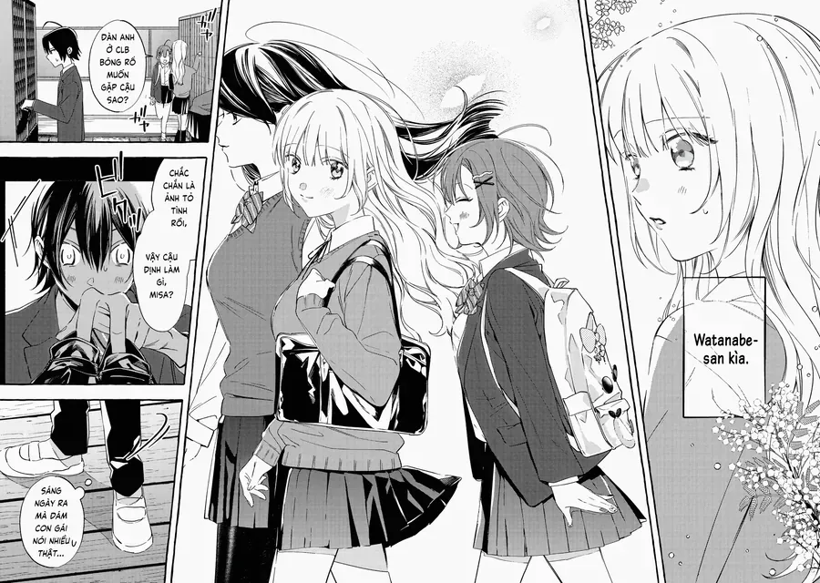 Gakuen No Madonna No Watanabe San Ga, Naze Ka Maishu Yotei O Kitekuru @Comic Chapter 2 - Trang 3
