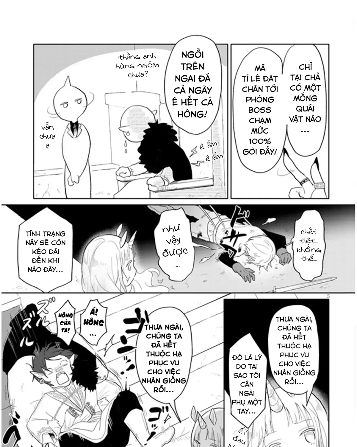 Genkai Dungeon No Hanshoku Jijou Chapter 1 - Trang 10
