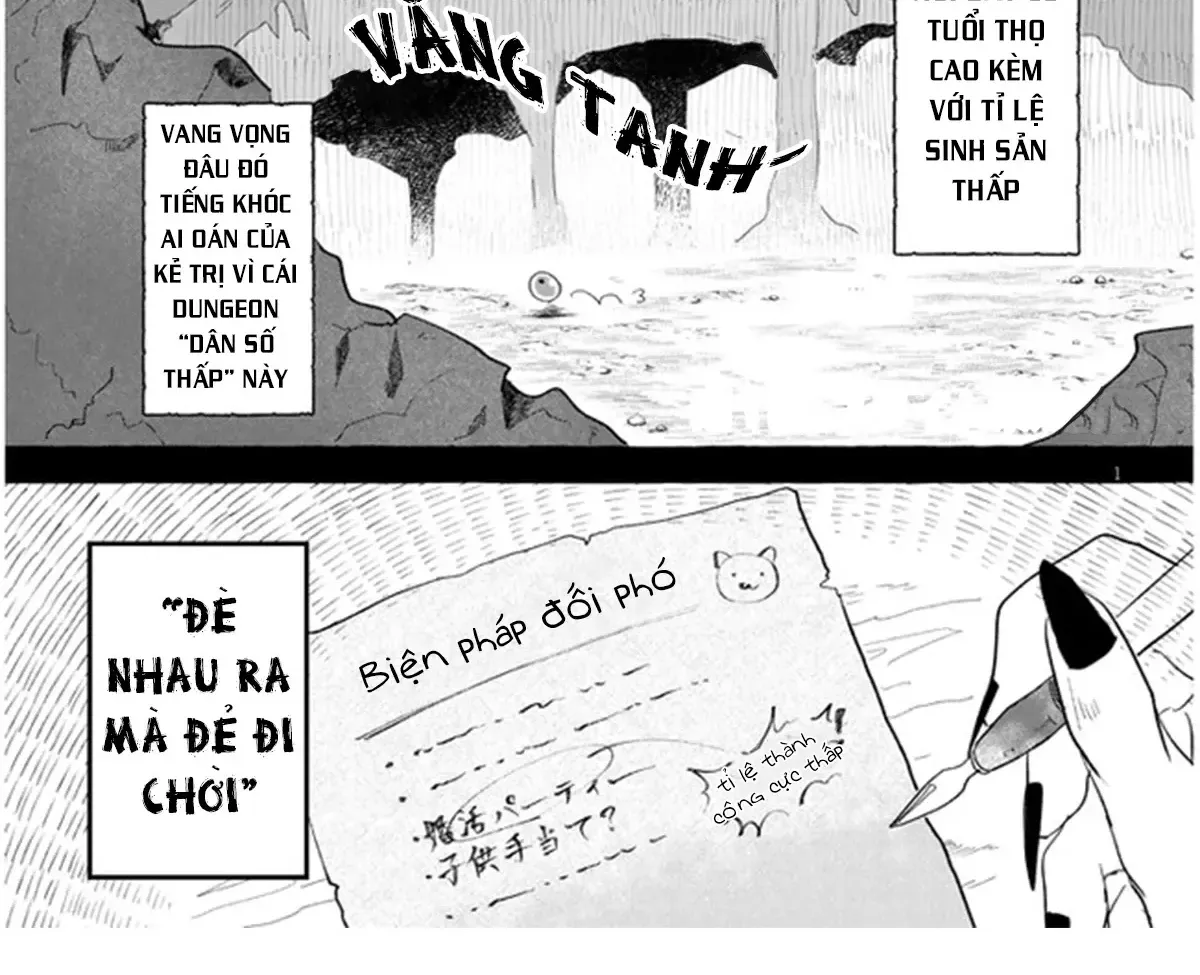 Genkai Dungeon No Hanshoku Jijou Chapter 1 - Trang 3